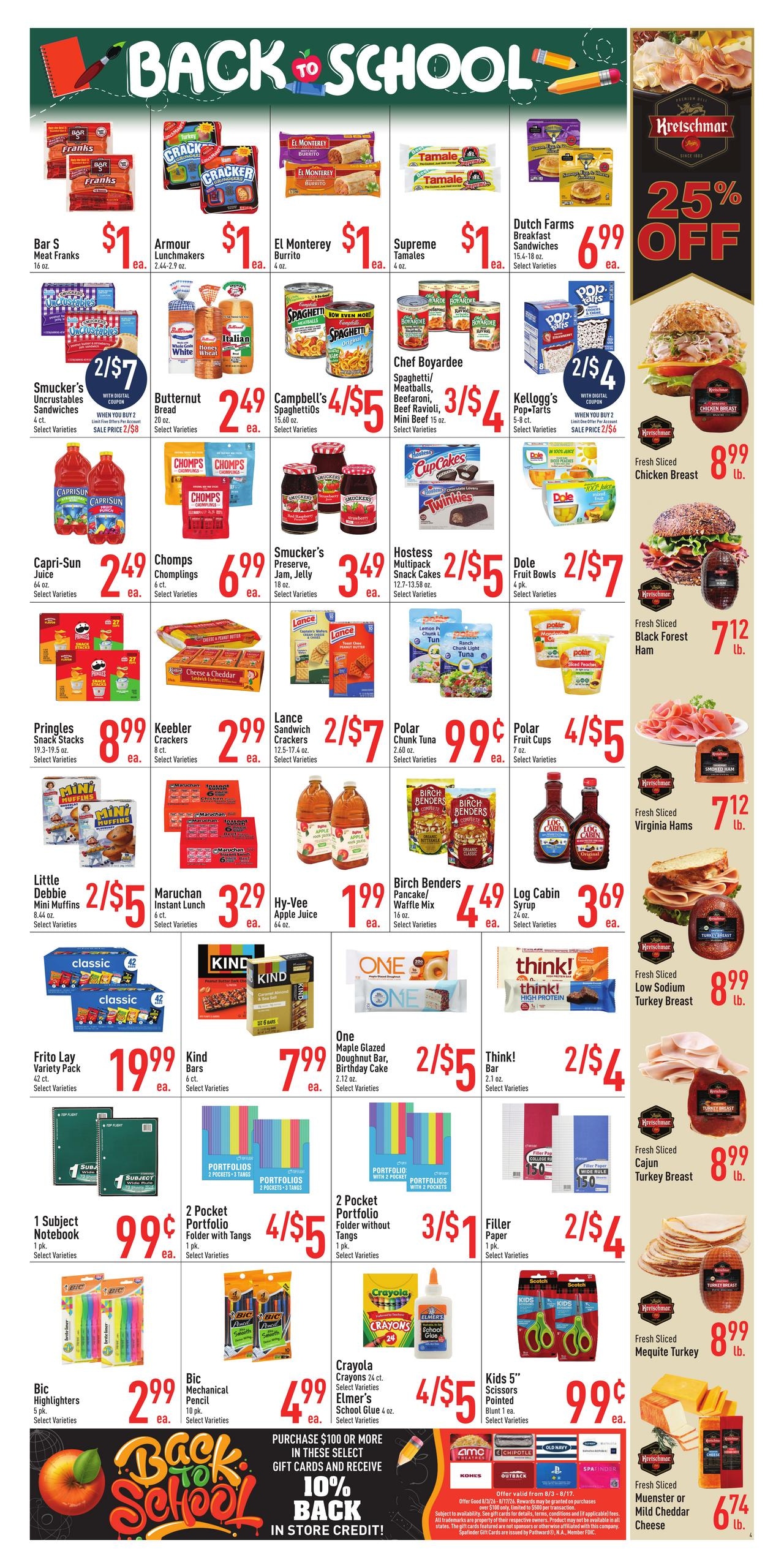 Strack & Van Til Weekly Ad August 5 - 11, 2026
