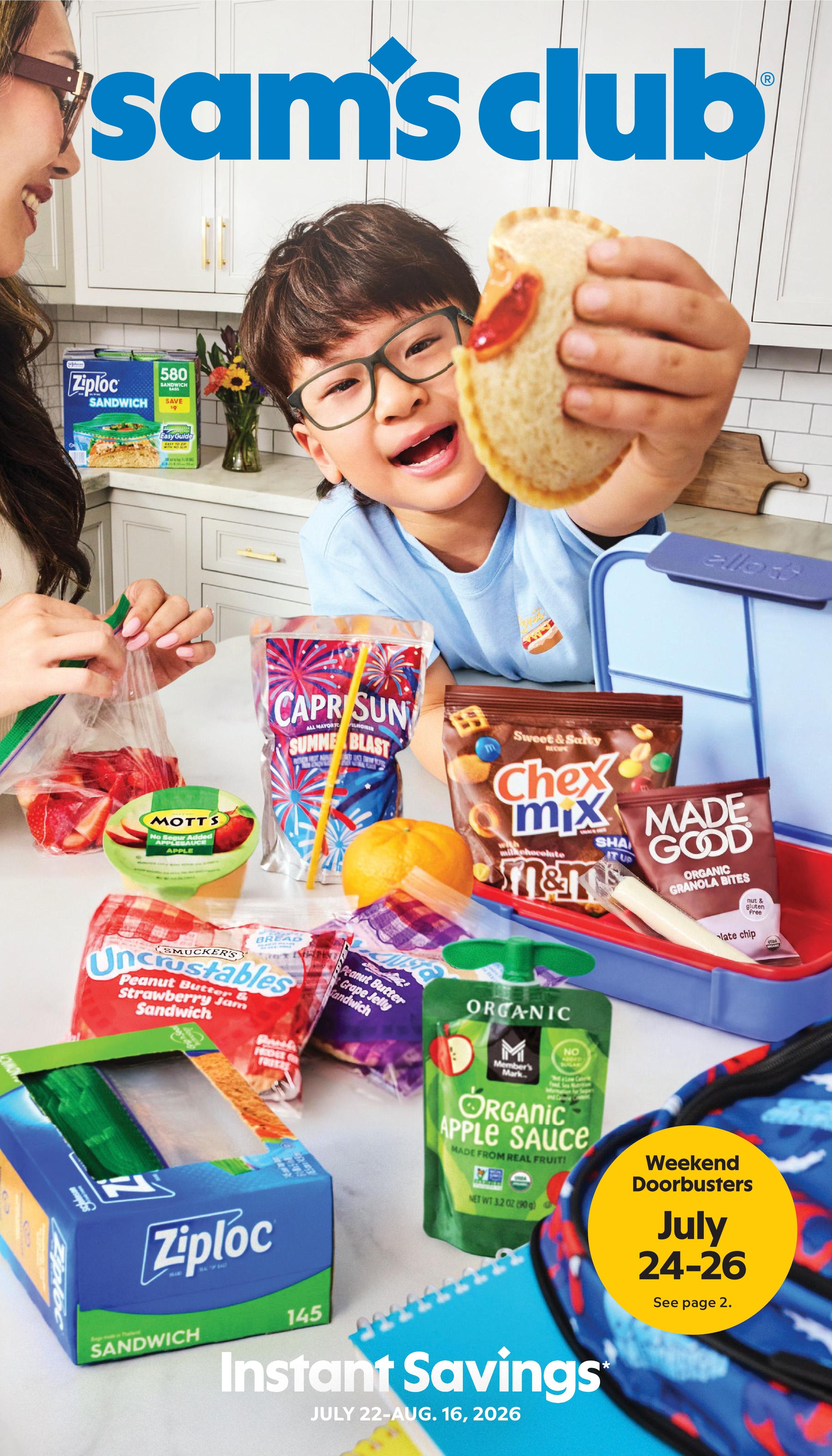 Sam's Club Instant Savings Book Weekly Ad July 16 - August 16, 2026
