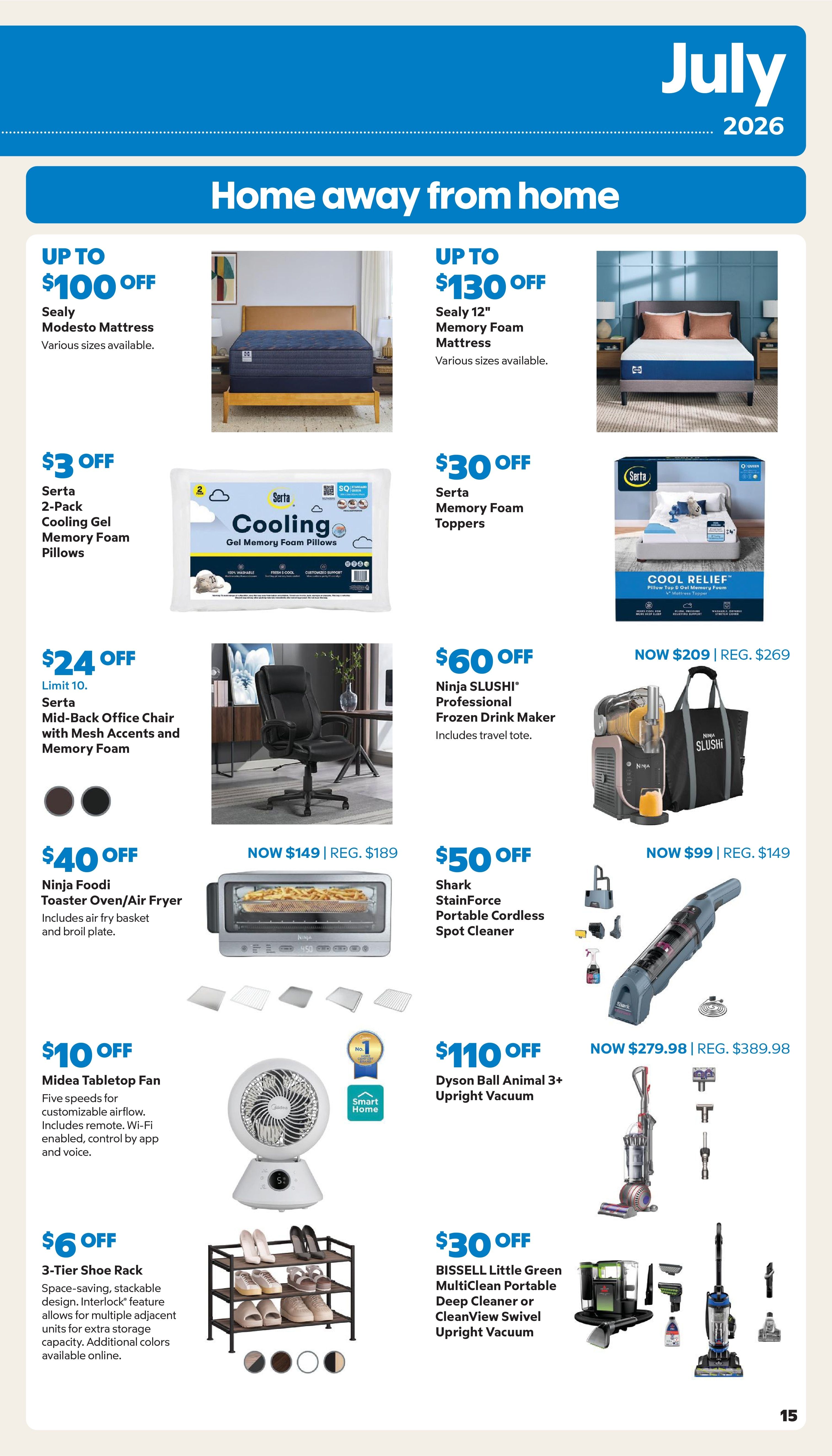 Sam's Club Instant Savings Book Weekly Ad July 16 - August 16, 2026