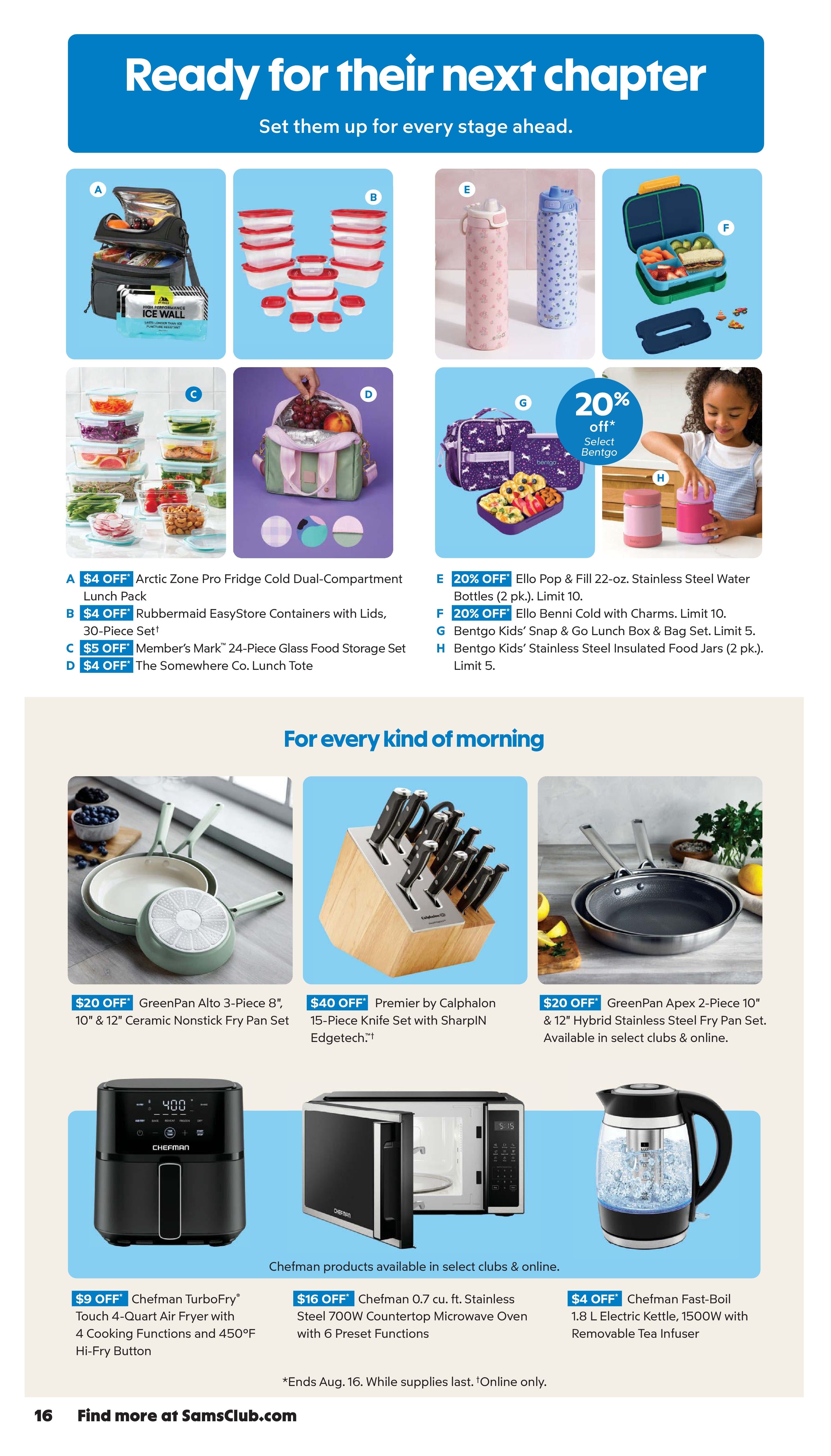 Sam's Club Instant Savings Book Weekly Ad July 16 - August 16, 2026