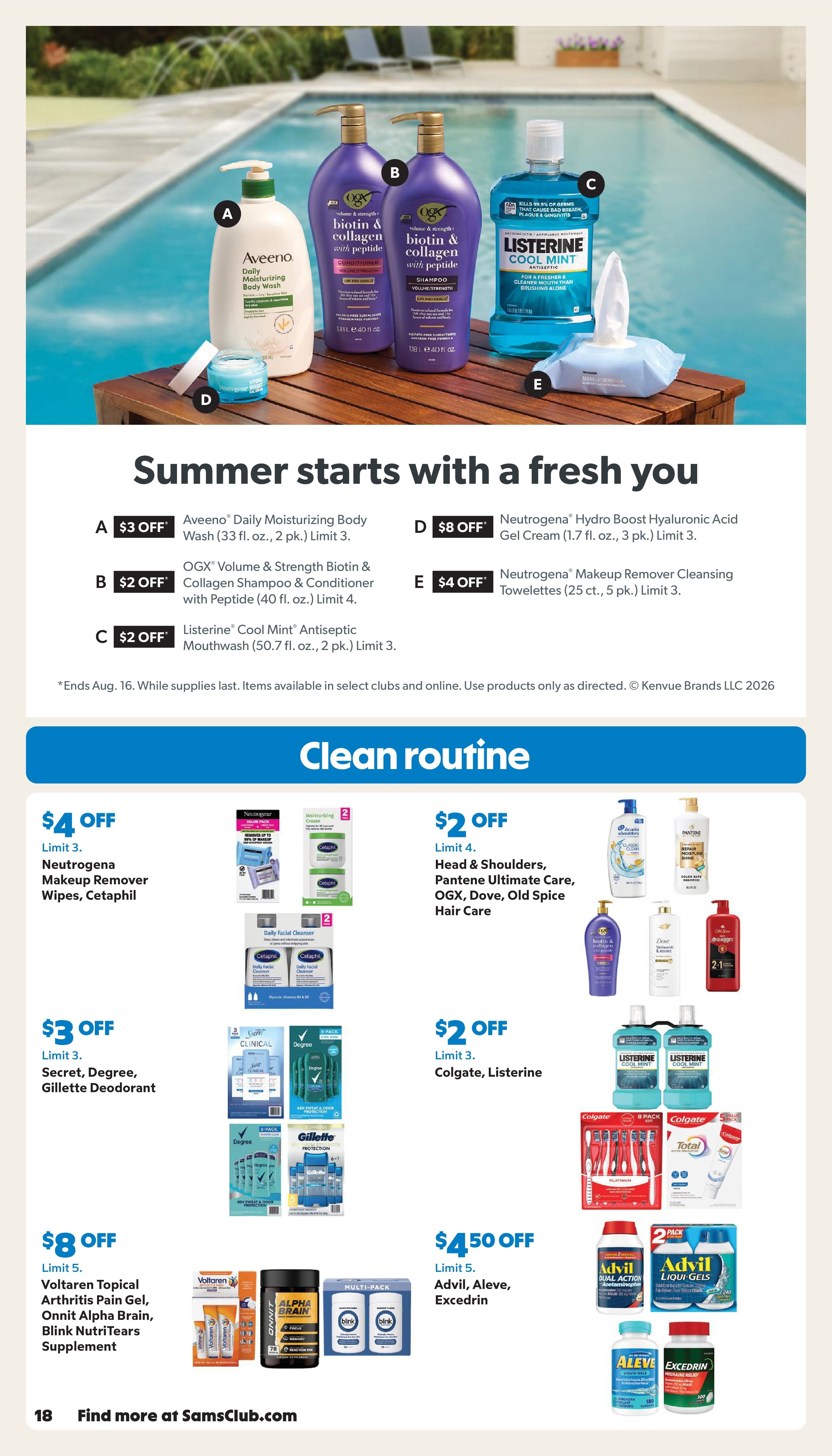 Sam's Club Instant Savings Book Weekly Ad July 16 - August 16, 2026