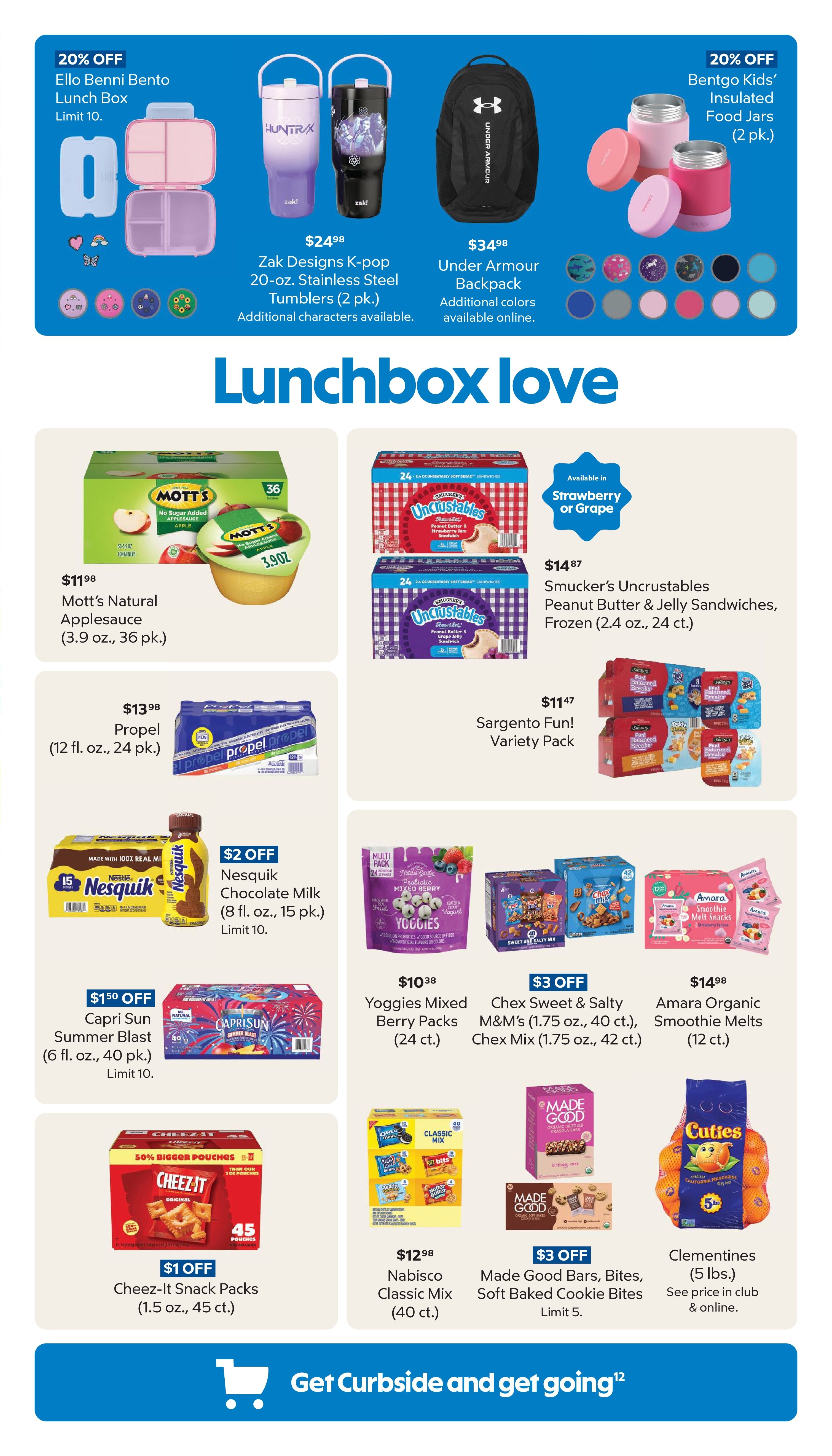 Sam's Club Instant Savings Book Weekly Ad July 16 - August 16, 2026