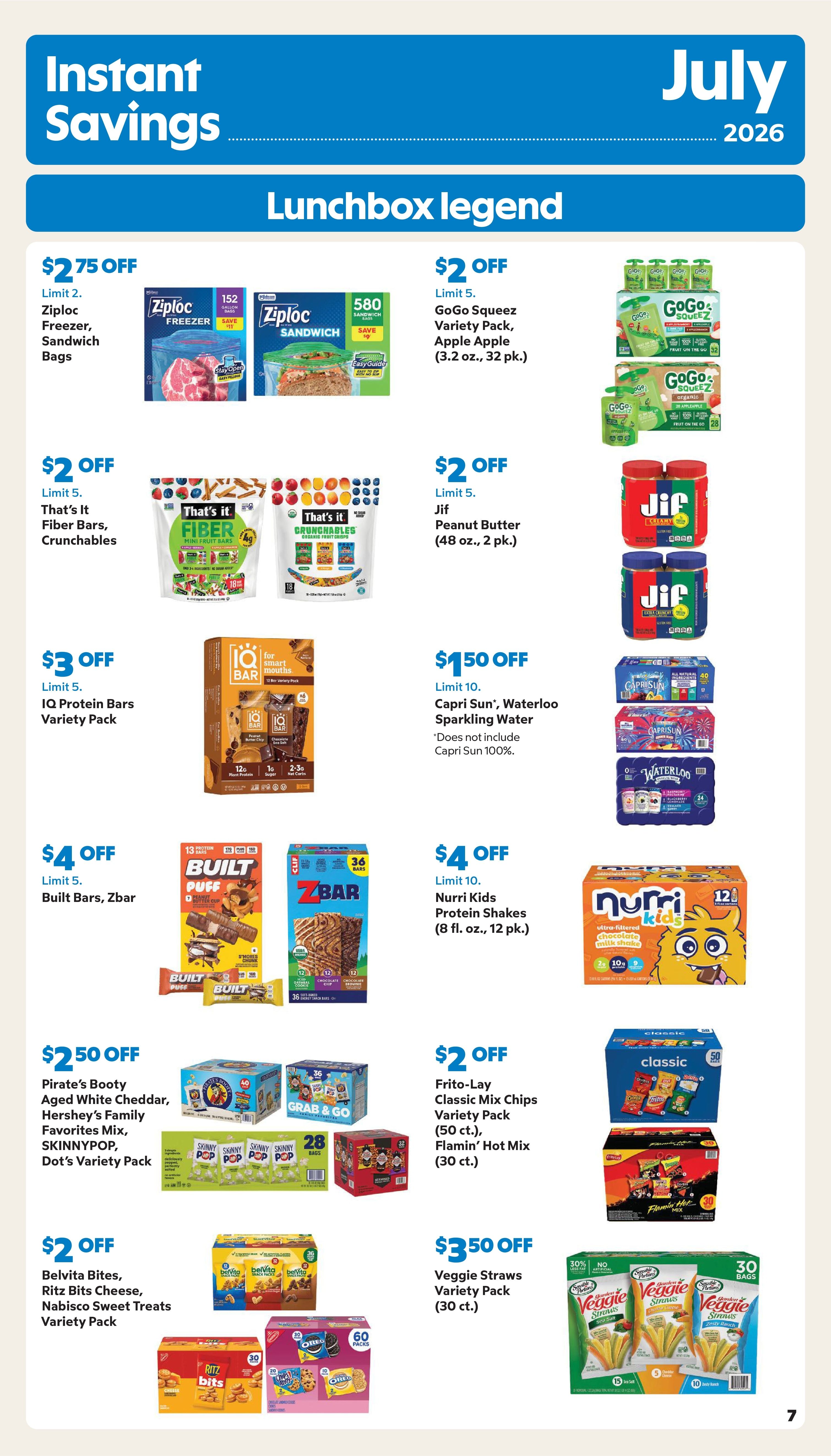 Sam's Club Instant Savings Book Weekly Ad July 16 - August 16, 2026