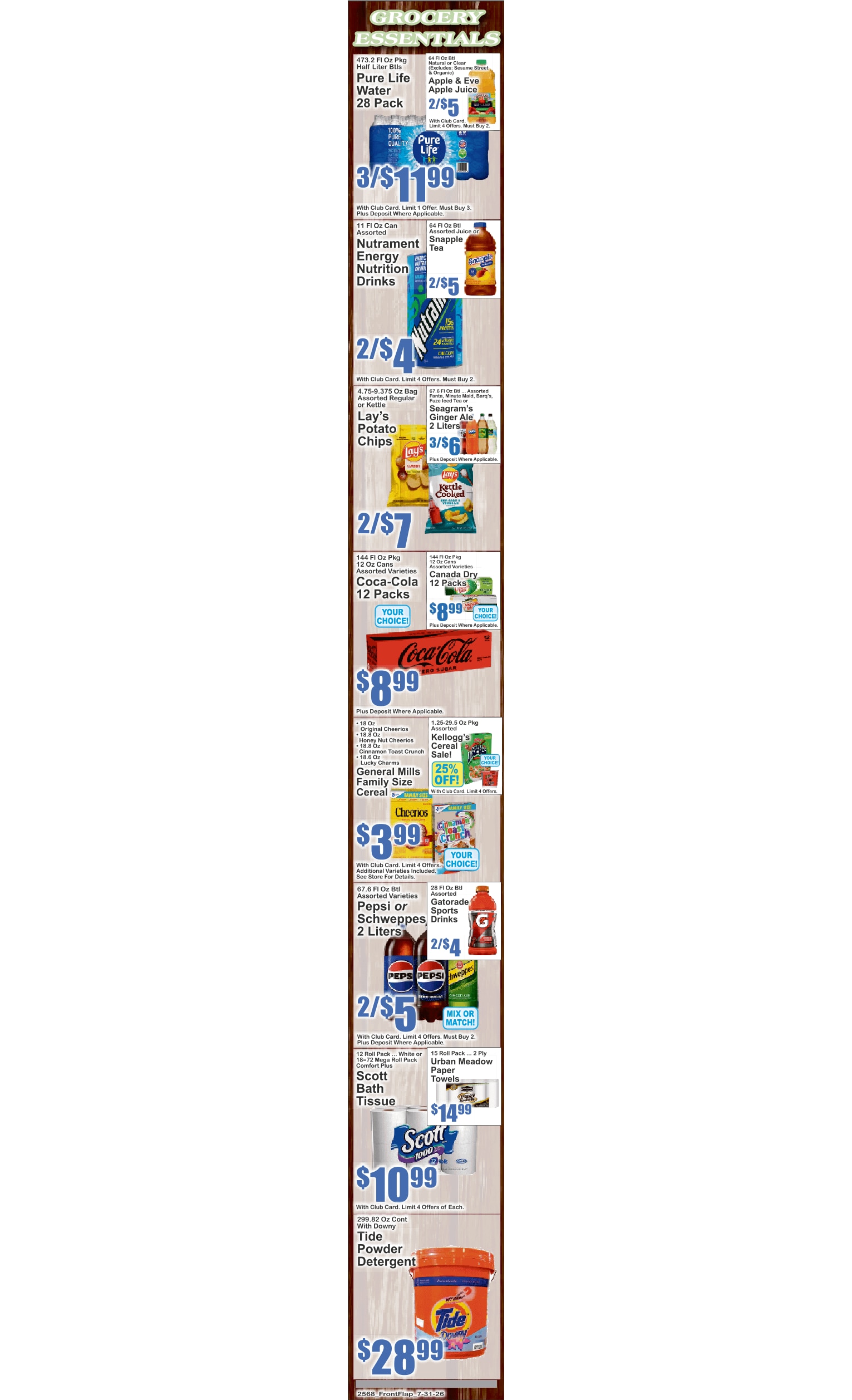 SuperFresh Supermarkets (Newark, NJ) Weekly Ad July 31 - August 6, 2026