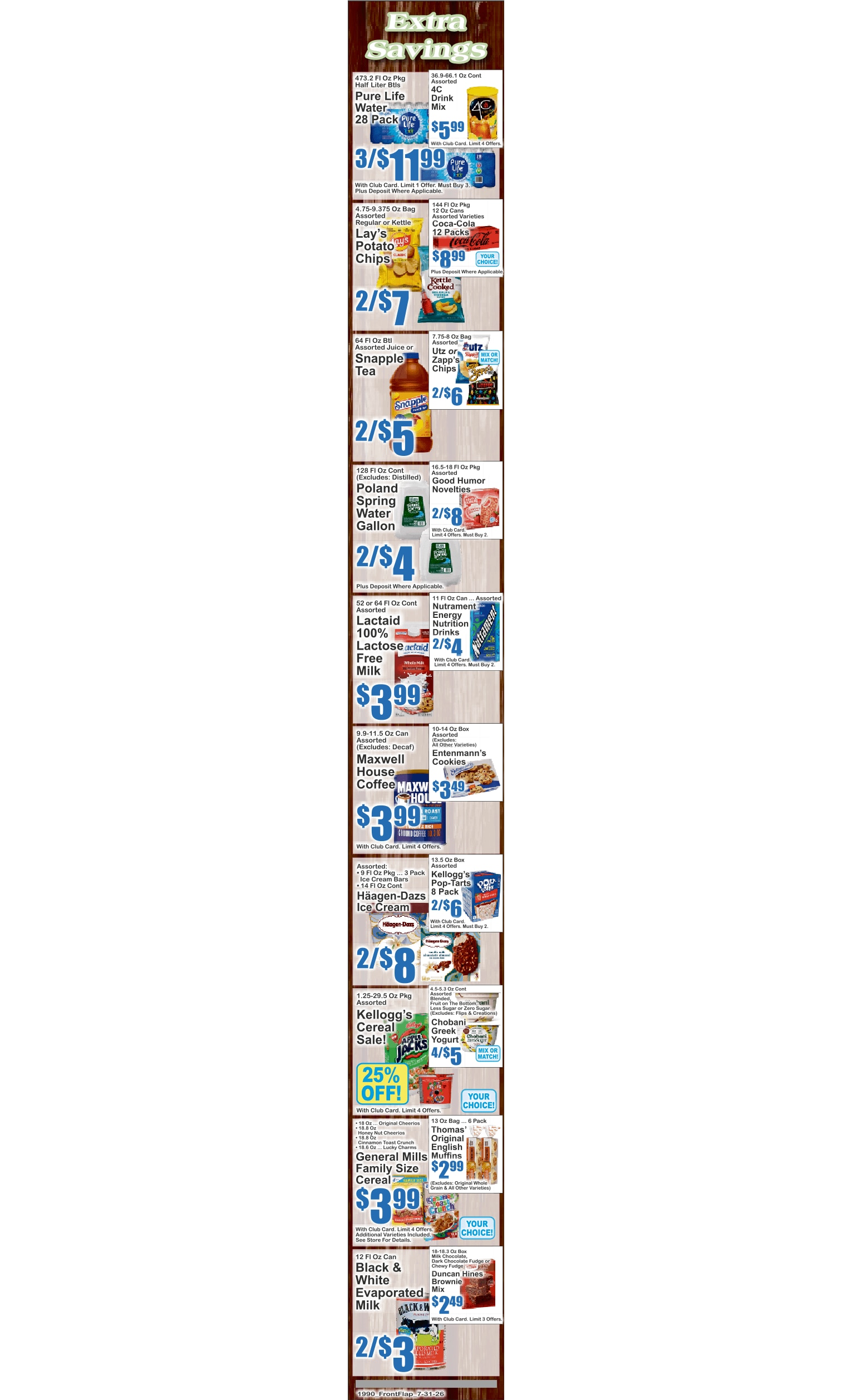 SuperFresh Supermarkets (Irvington, NJ) Weekly Ad July 31 - August 6, 2026