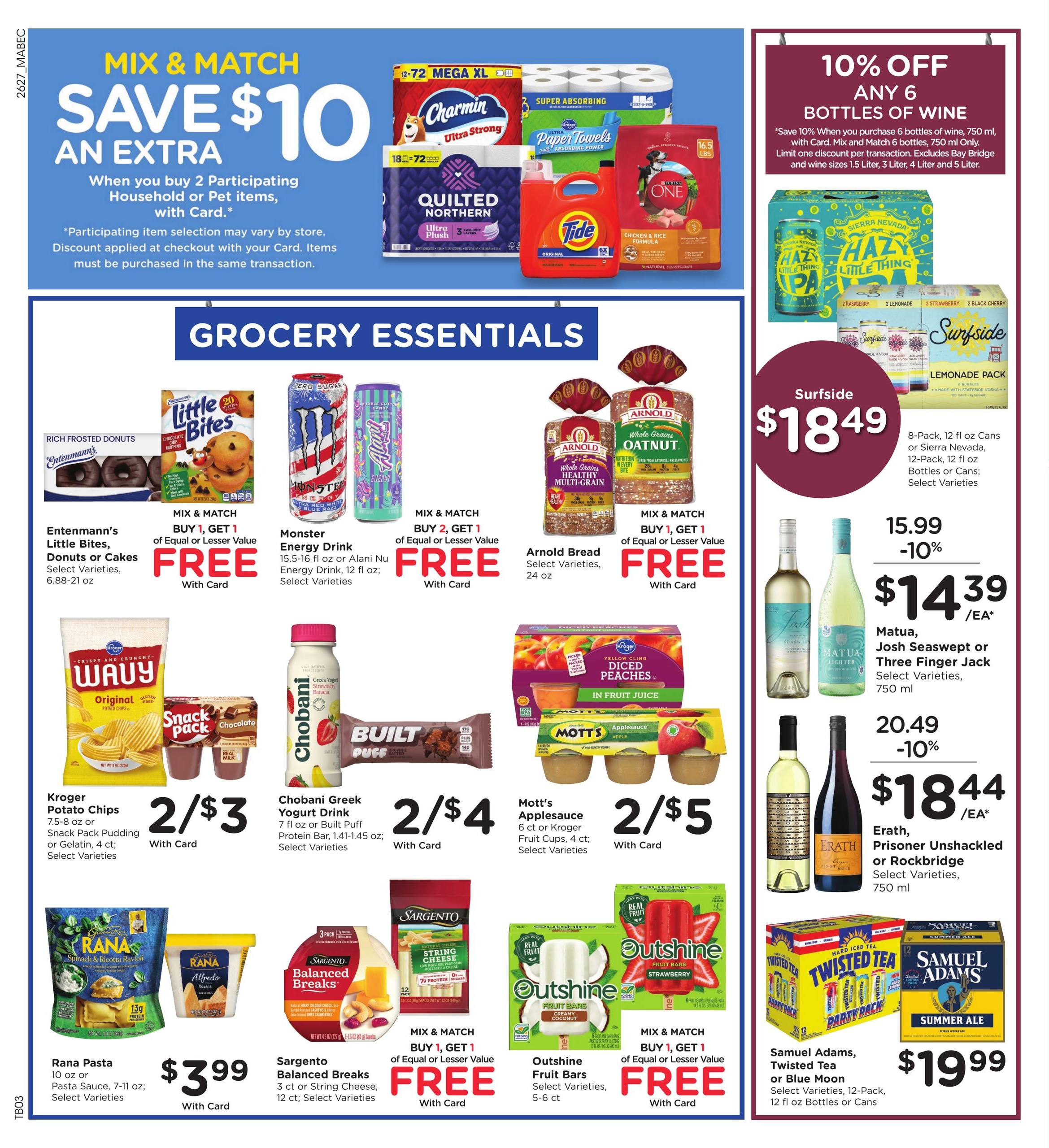 Kroger (Lewisburg Area, WV) Weekly Ad August 5 - 11, 2026