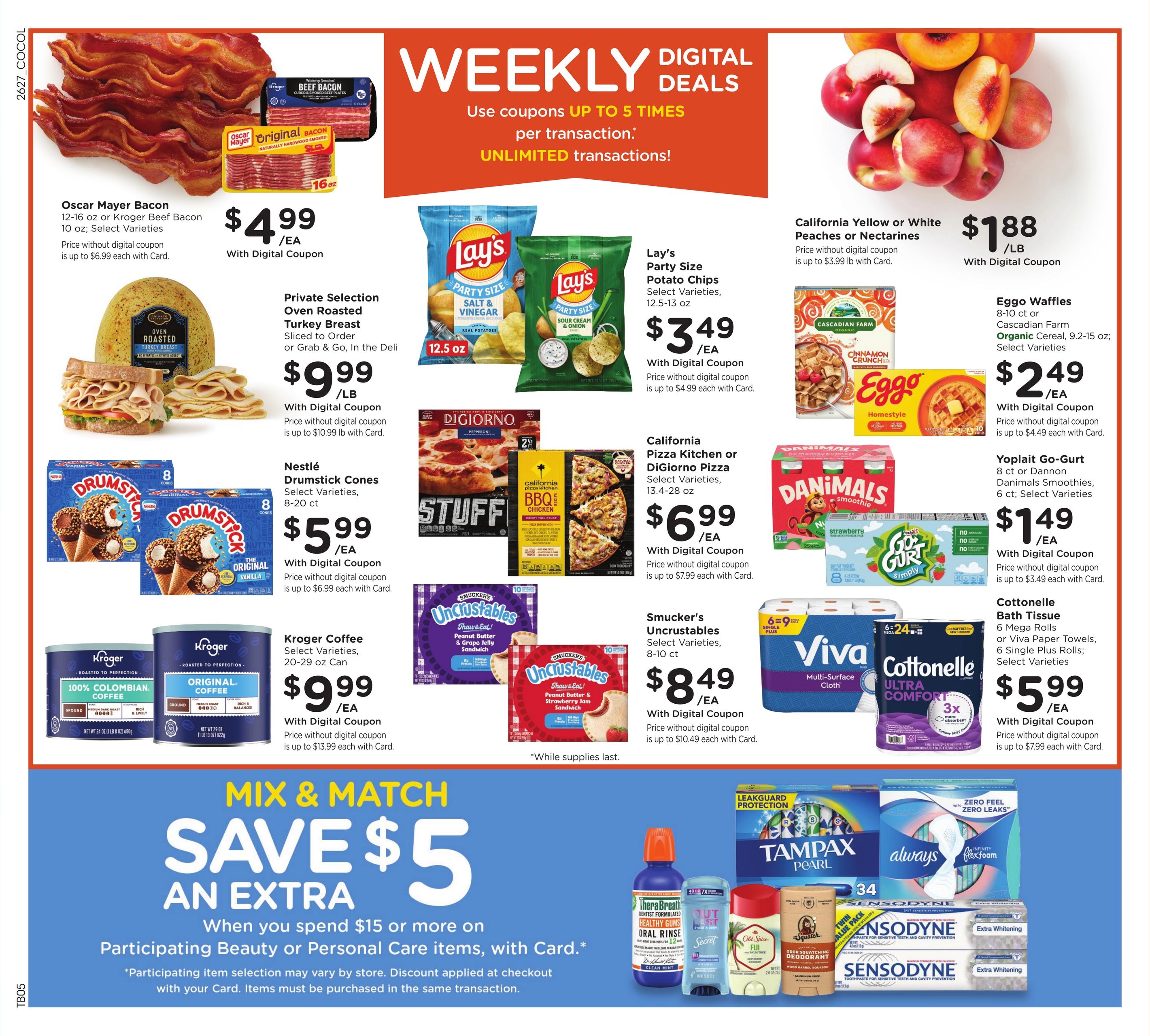 Kroger (Clinton Area, MI) Weekly Ad August 5 - 11, 2026