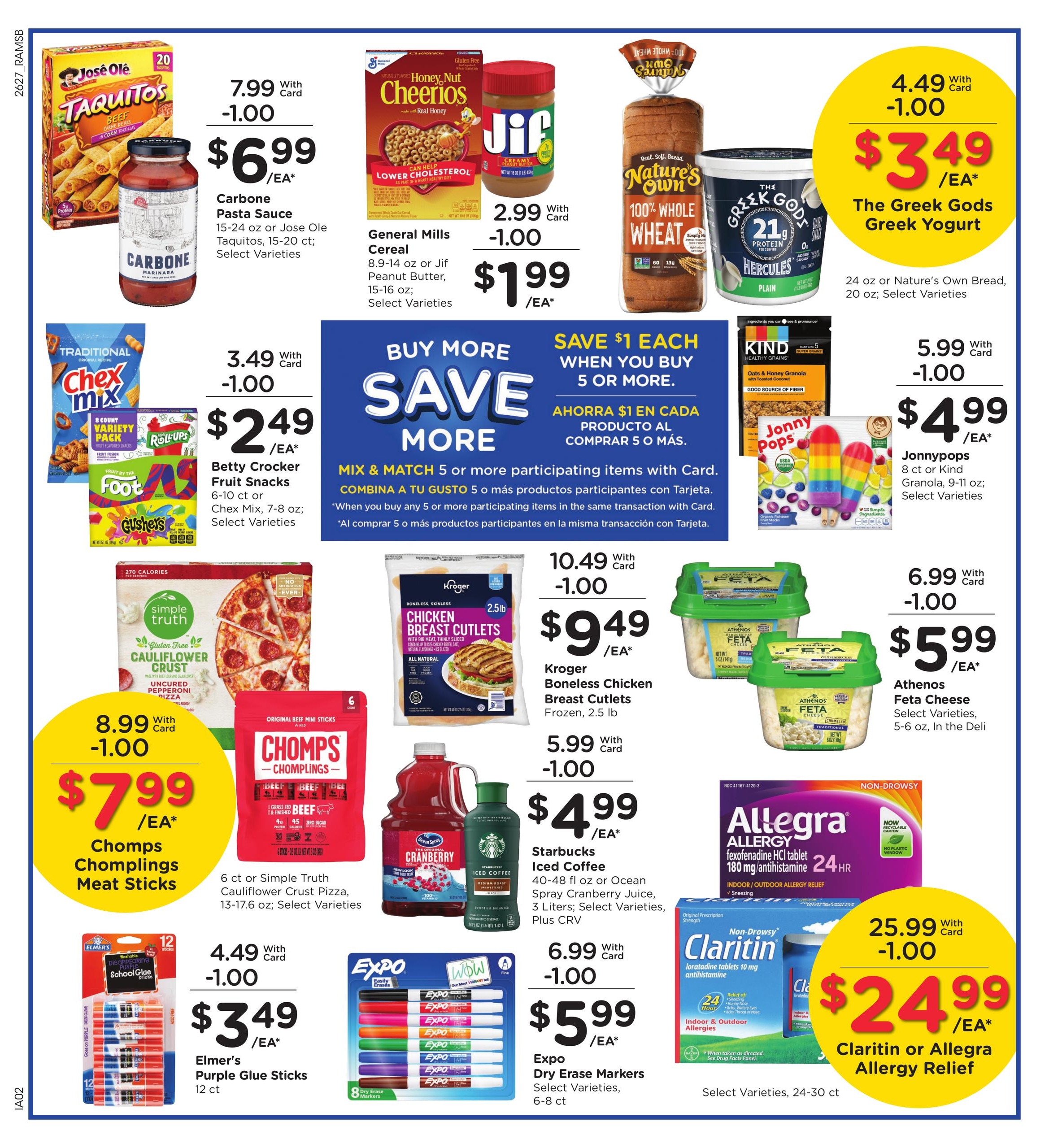 Ralphs (Costa Mesa Area, CA) Weekly Ad August 5 - 11, 2026