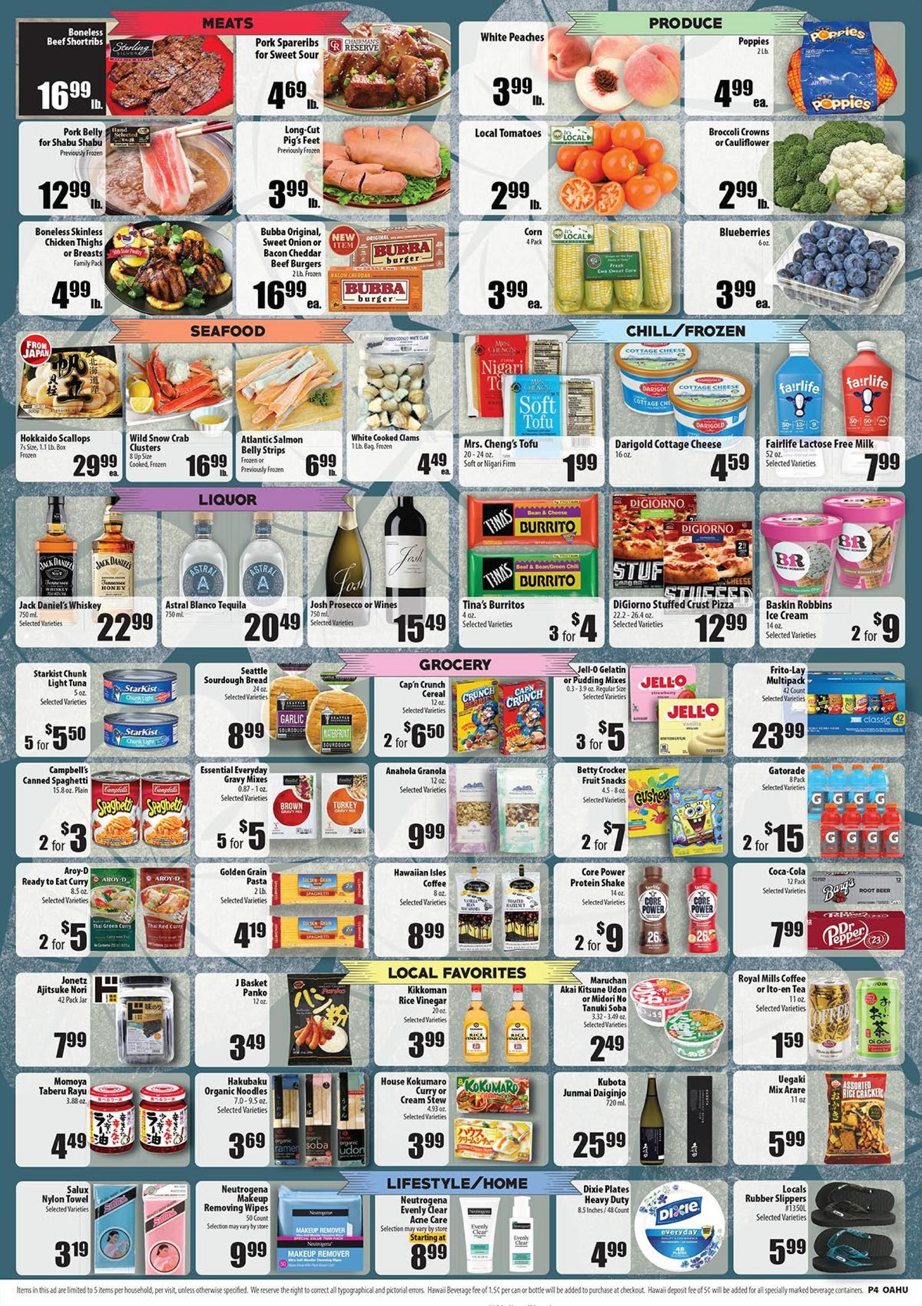 Times Supermarket (Honolulu Area, HI) Weekly Ad August 5 - 11, 2026