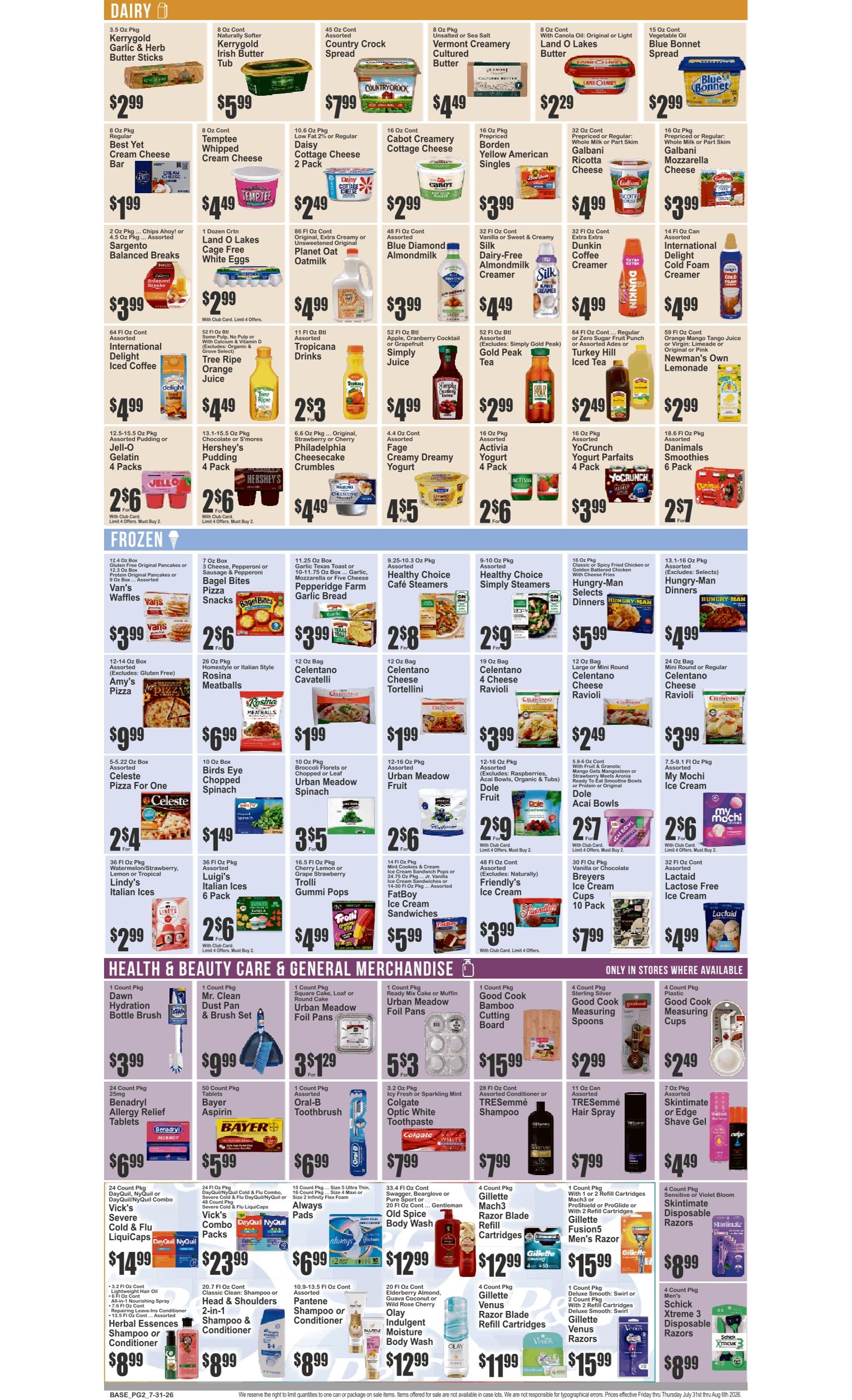 Food Universe (97 Avenue O, Brooklyn, NY) Weekly Ad July 31 - August 6, 2026