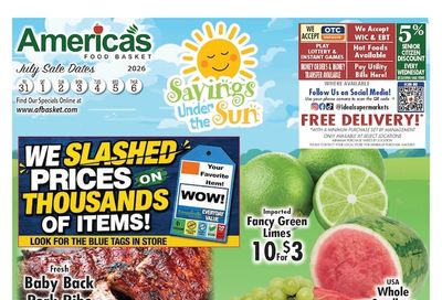 America's Food Basket (Connecticut, New York) Weekly Ad July 31 - August 6, 2026