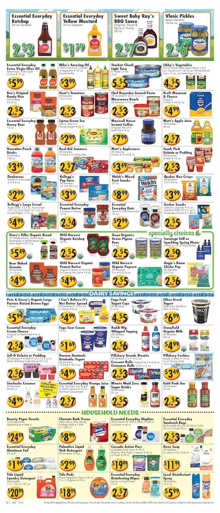 America's Food Basket (Connecticut, Rhode Island) Weekly Ad July 31 - August 6, 2026