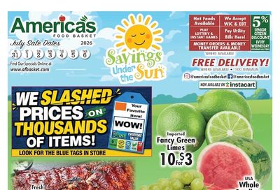 America's Food Basket (Massachusetts) Weekly Ad July 31 - August 6, 2026