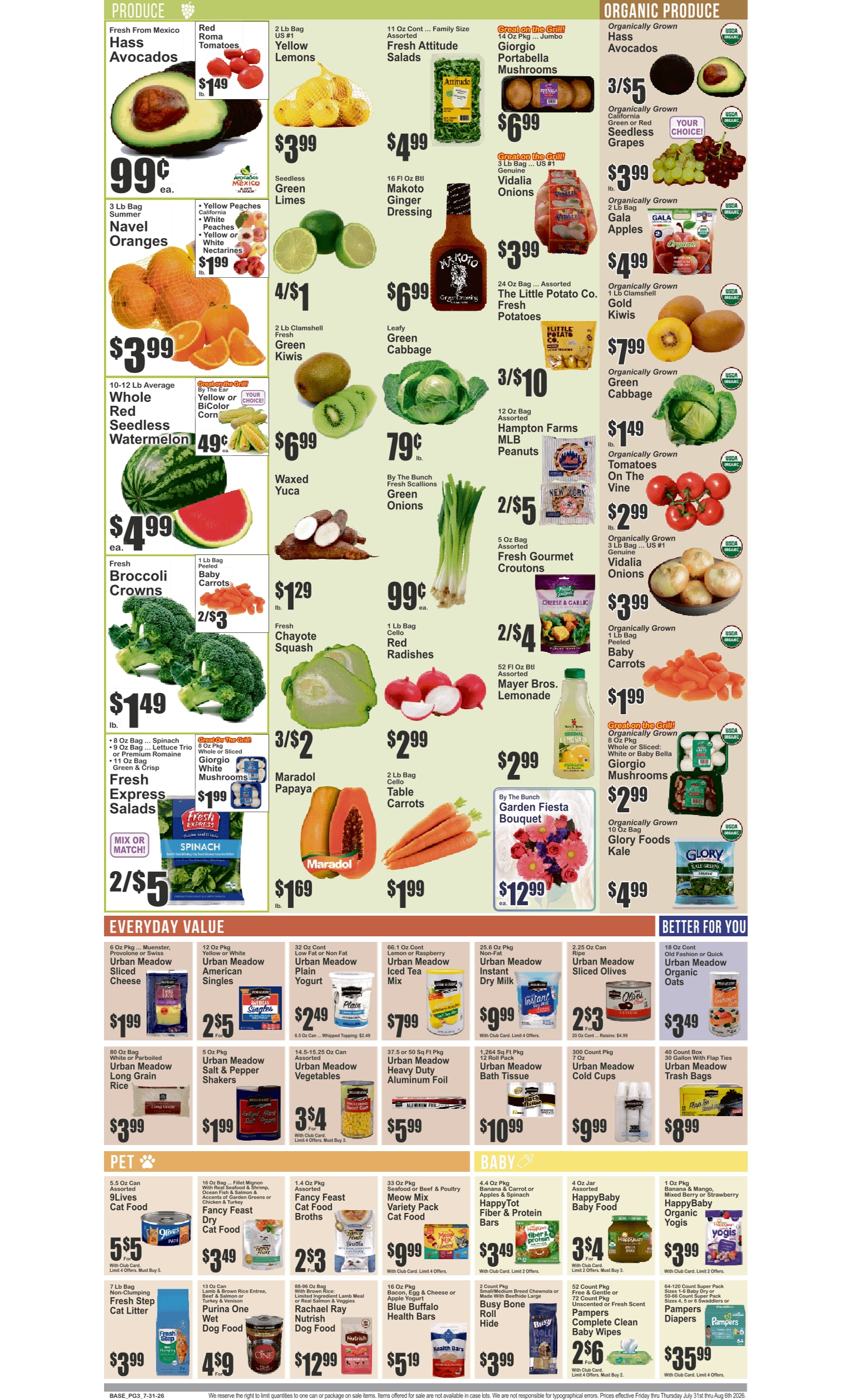Food Universe (Far Rockaway, NY) Weekly Ad July 31 - August 6, 2026