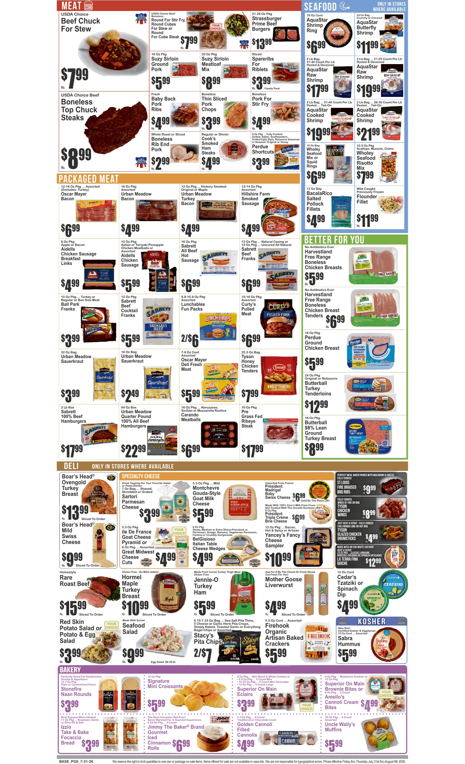 Food Universe (Forest Hills, NY) Weekly Ad July 31 - August 6, 2026