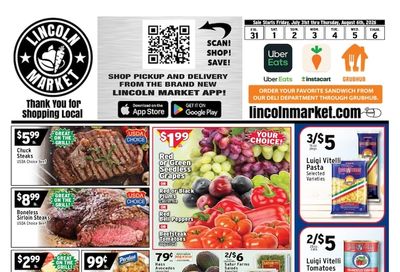 Lincoln Market Weekly Ad July 31 - August 6, 2026