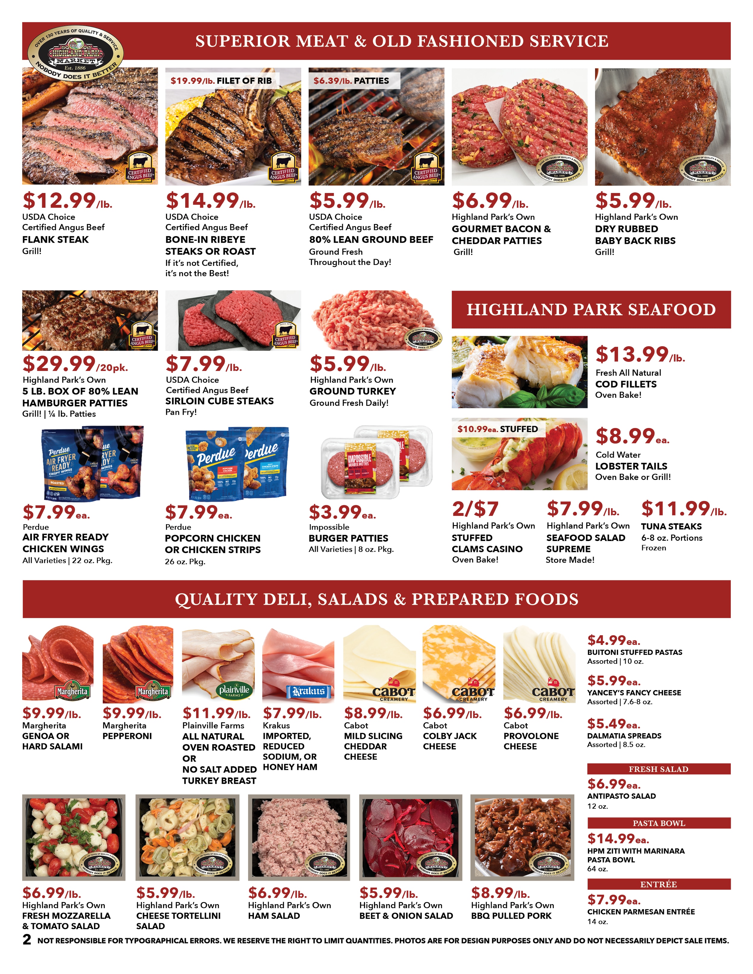Highland Park Market Weekly Ad August 9 - 15, 2026