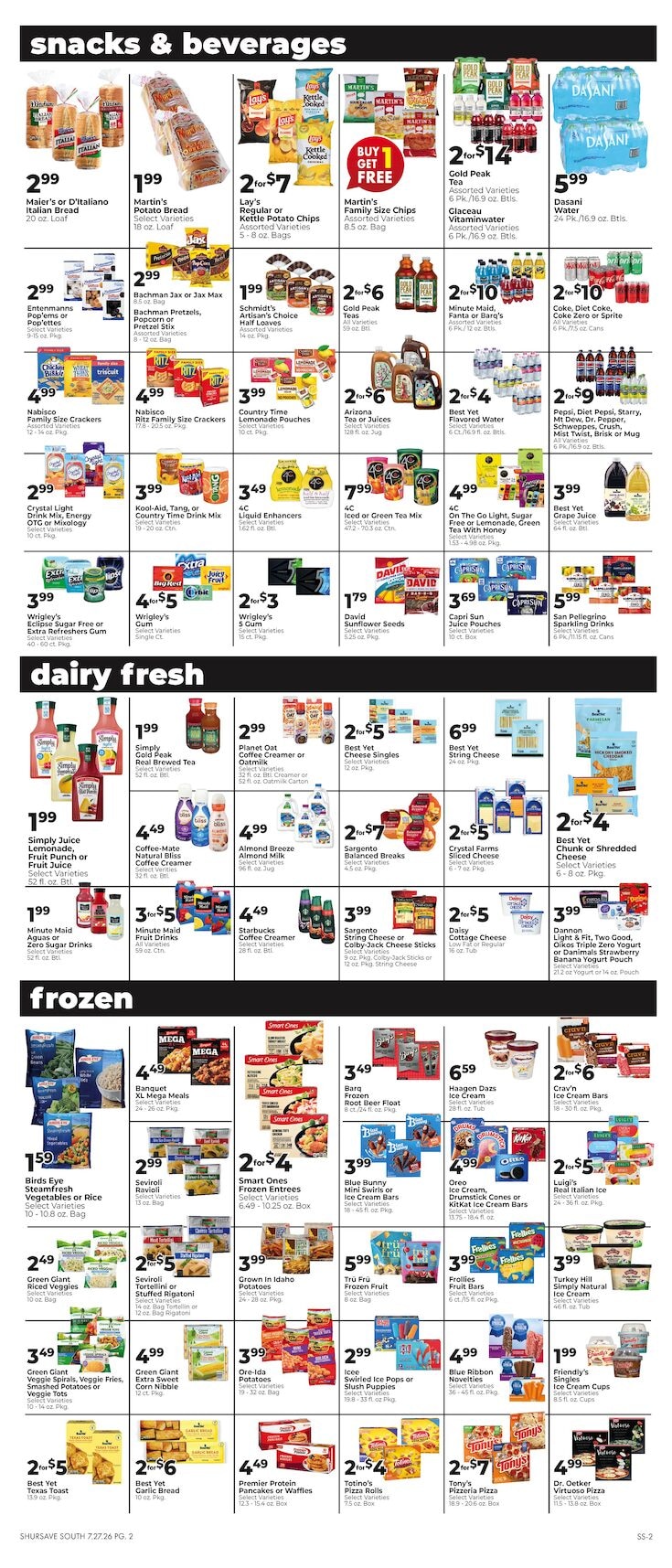 Freed's Market Weekly Ad July 30 - August 5, 2026