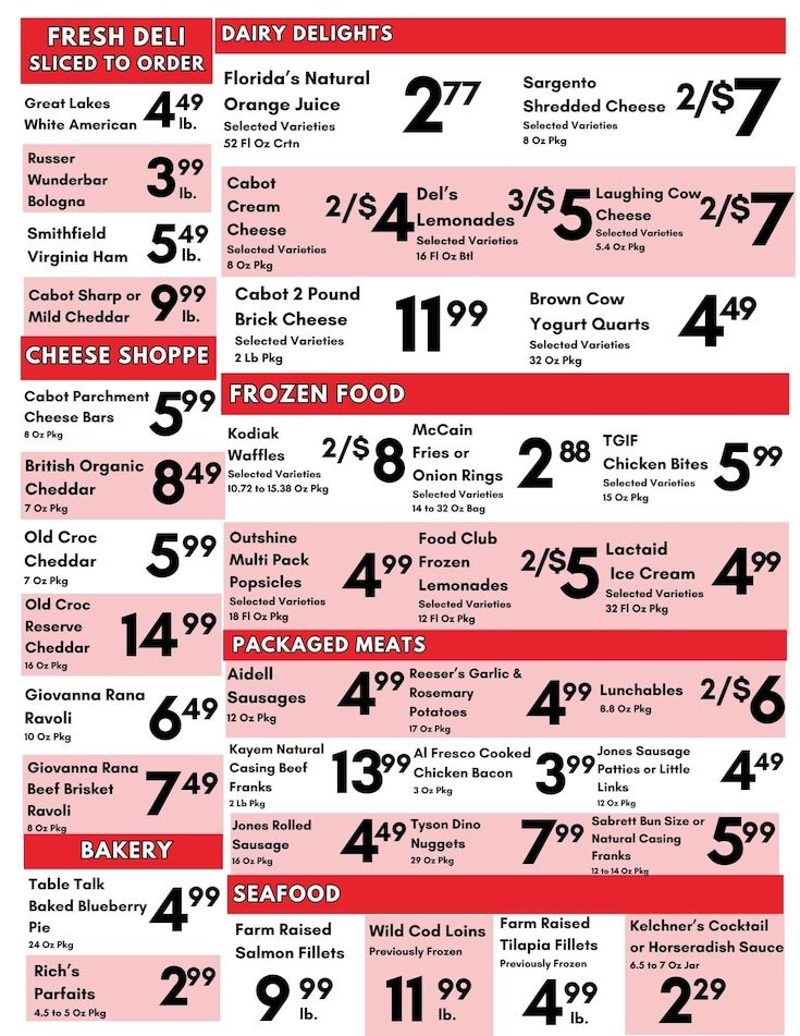 Davis IGA Weekly Ad July 31 - August 6, 2026