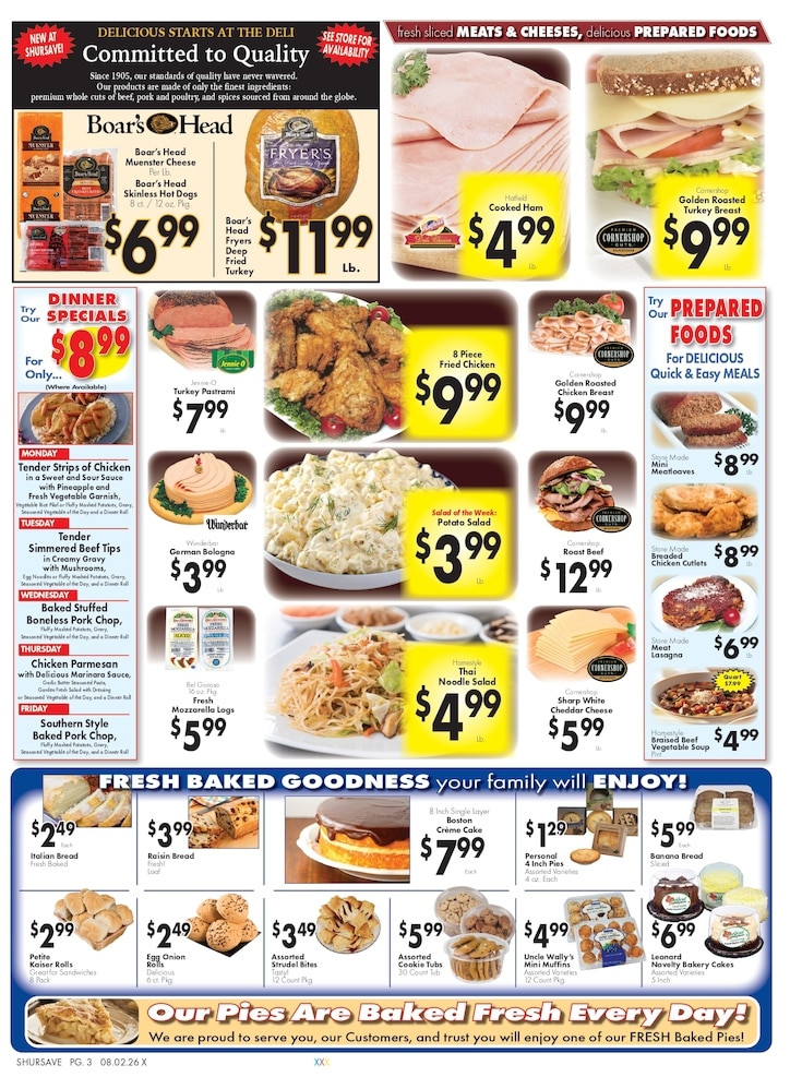 Rob's Market Weekly Ad August 2 - 8, 2026