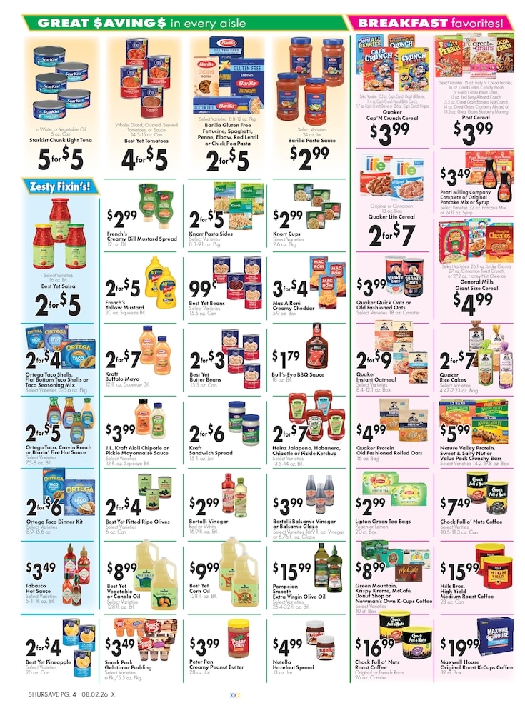Rob's Market Weekly Ad August 2 - 8, 2026