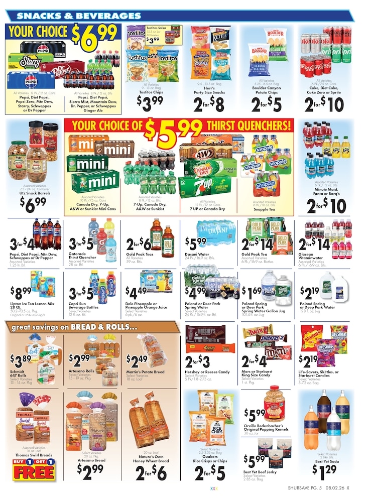 Rob's Market Weekly Ad August 2 - 8, 2026