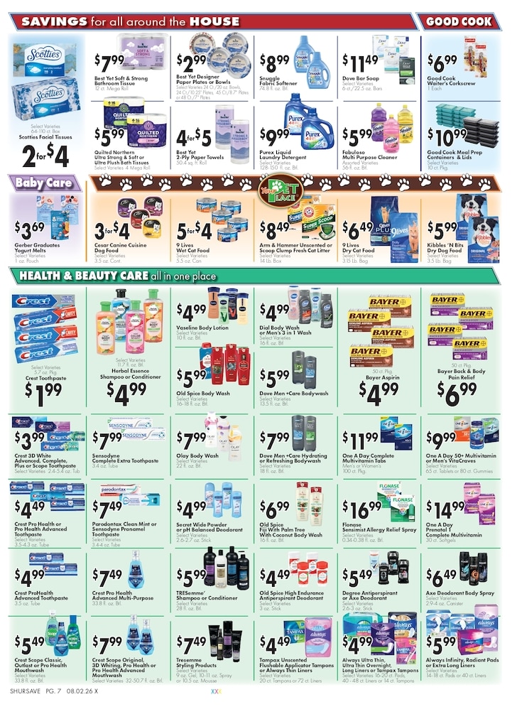 Rob's Market Weekly Ad August 2 - 8, 2026