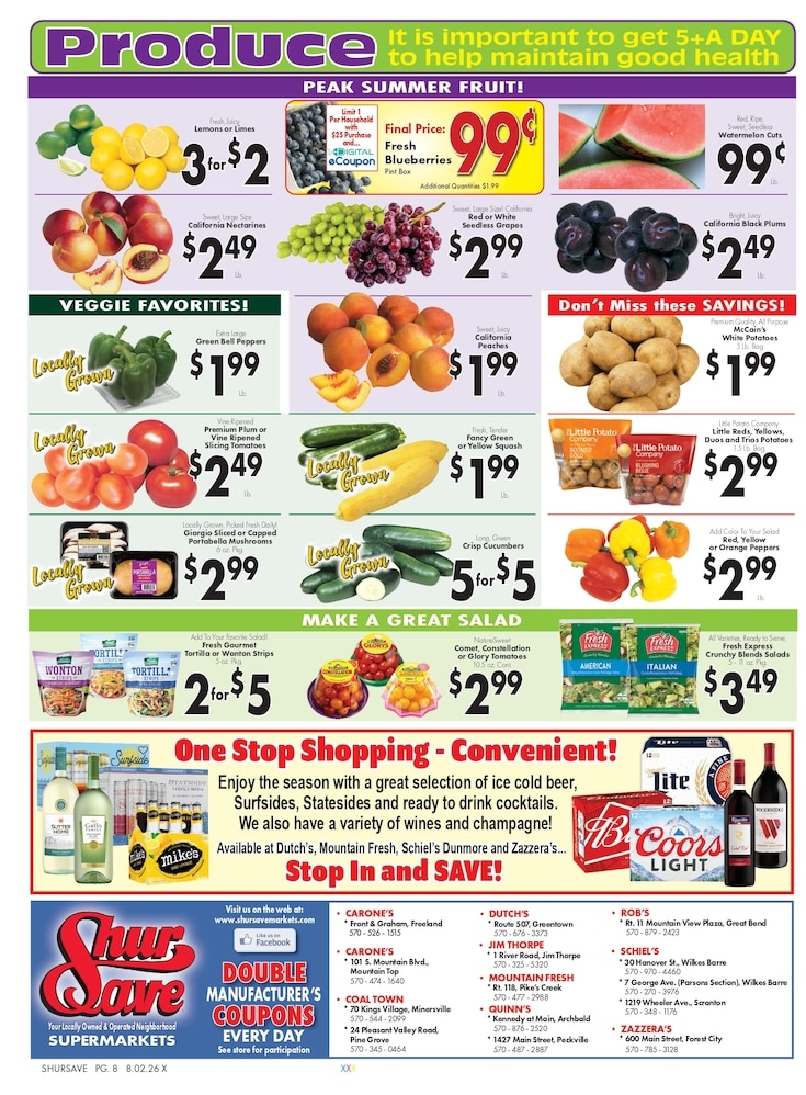 Rob's Market Weekly Ad August 2 - 8, 2026