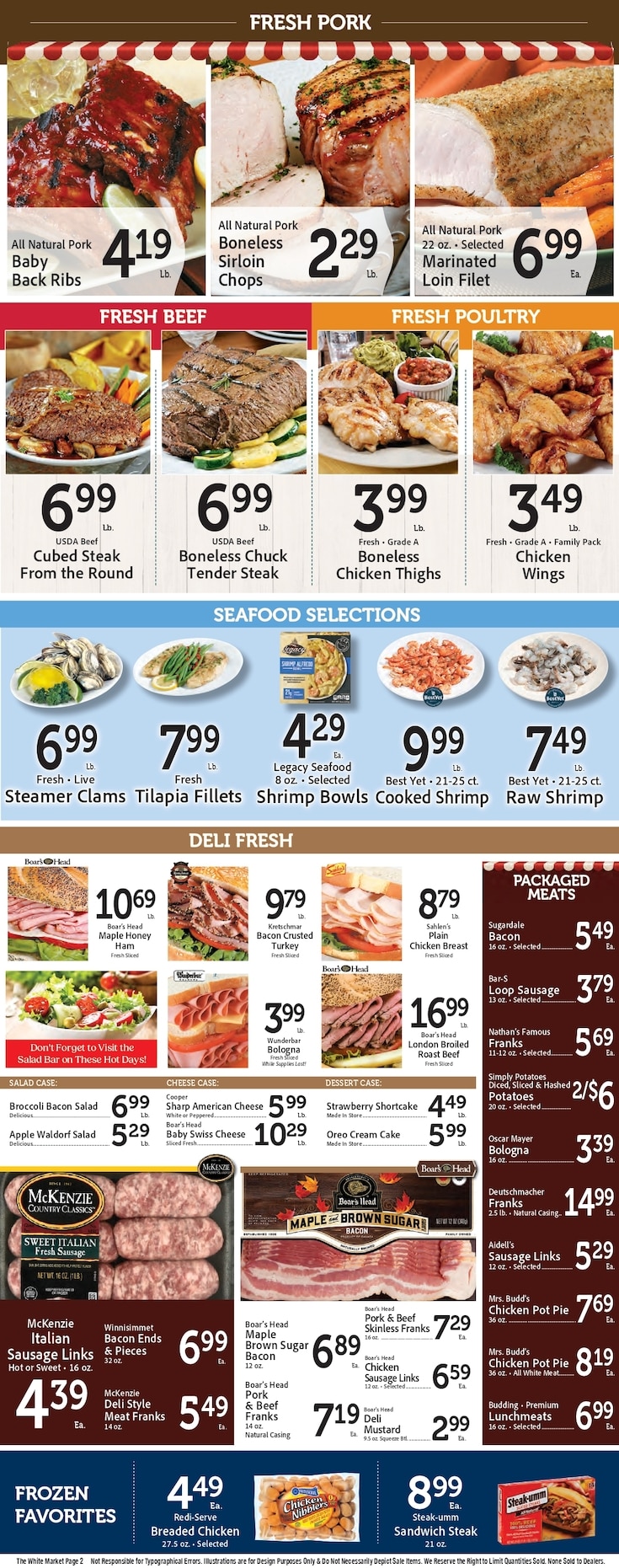 The White Market Weekly Ad July 31 - August 6, 2026