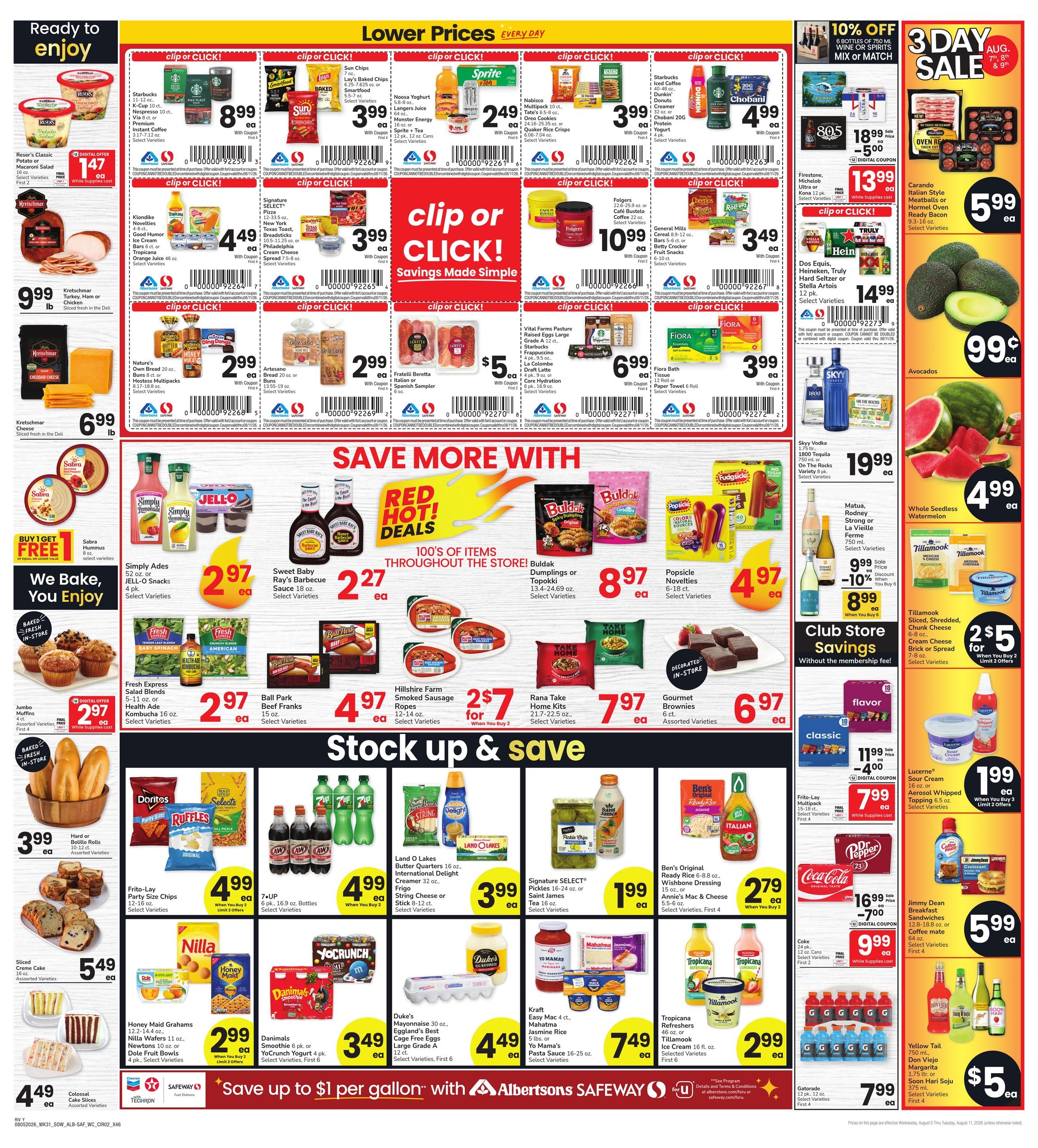Albertsons Weekly Ad August 5 - 11, 2026