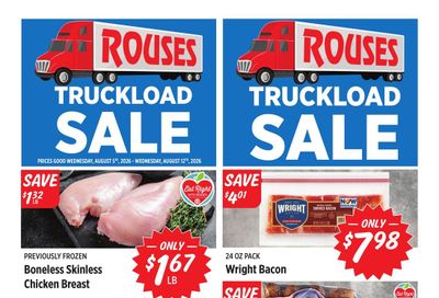 Rouses Supermarkets (Houma Area, LA) Weekly Ad August 5 - 12, 2026