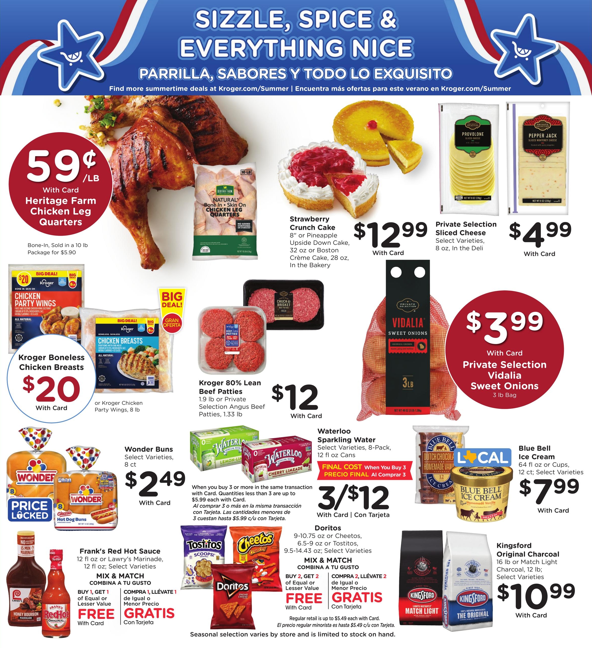 Kroger (Pasadena–Houston Area, TX) Weekly Ad August 5 - 11, 2026