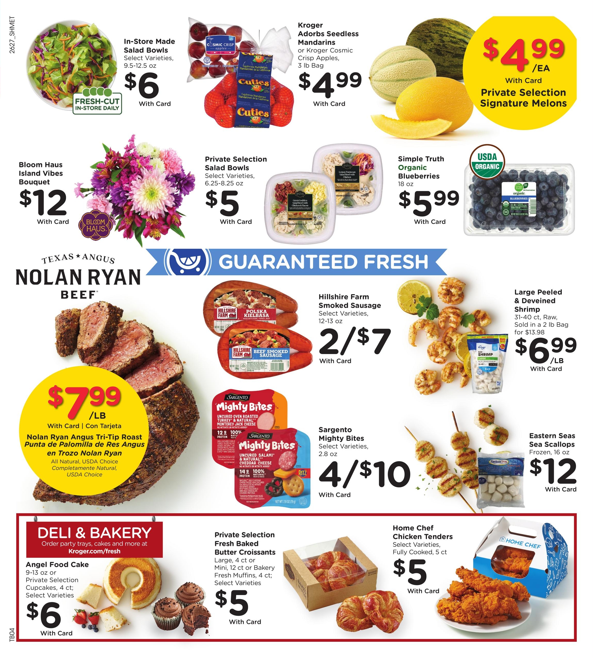 Kroger (Pasadena–Houston Area, TX) Weekly Ad August 5 - 11, 2026