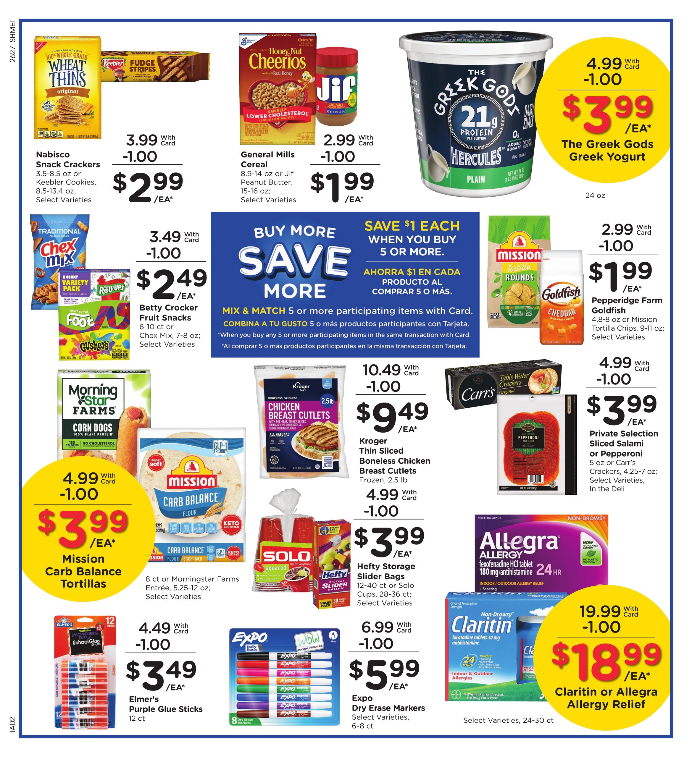 Kroger (Pasadena–Houston Area, TX) Weekly Ad August 5 - 11, 2026