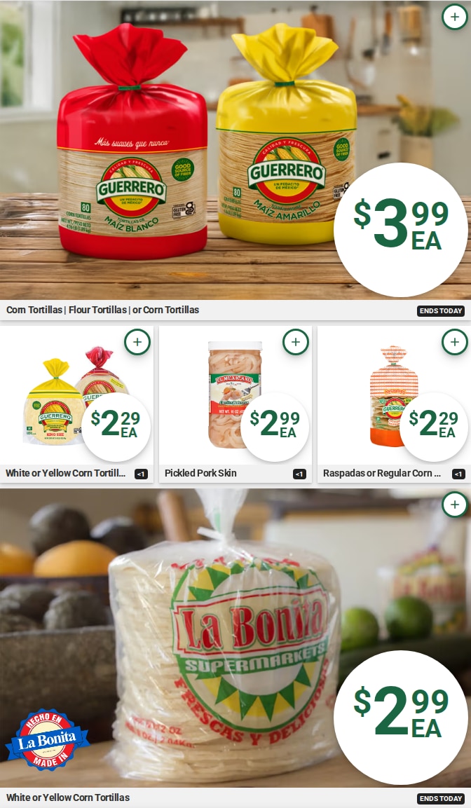 La Bonita Supermarkets Weekly Ad July 29 - August 4, 2026