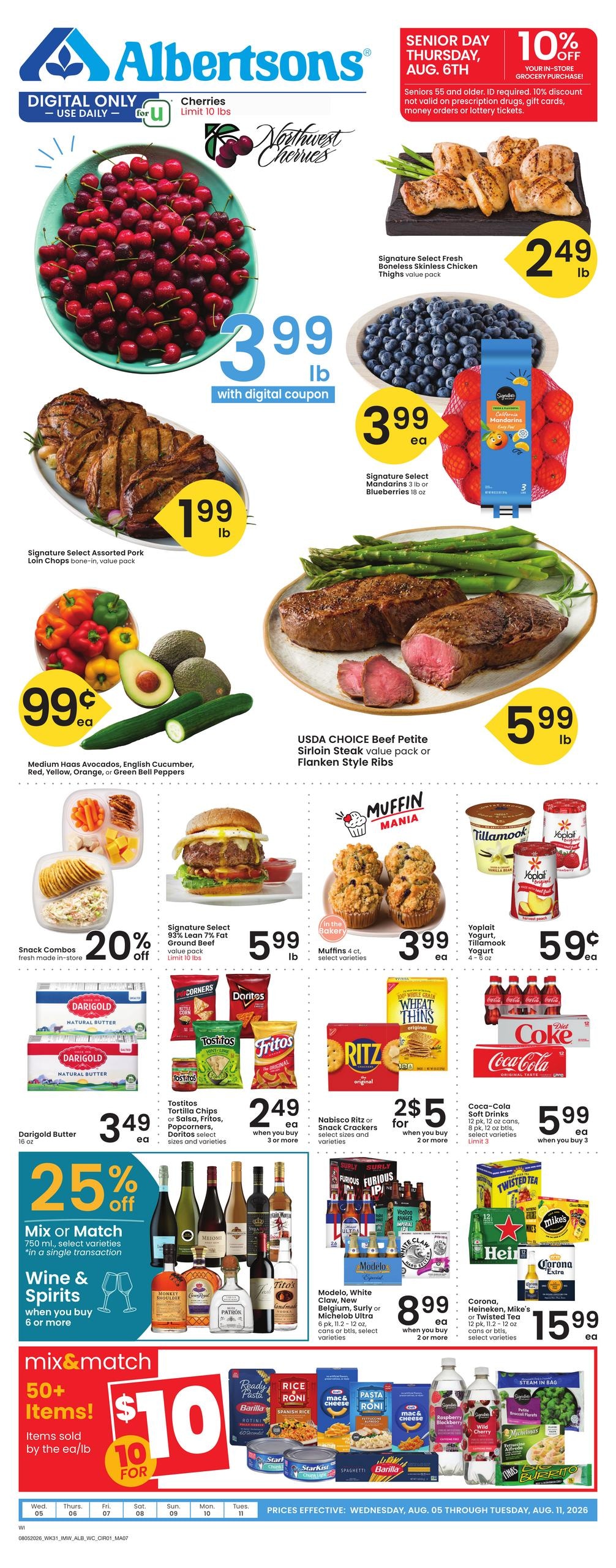 Albertsons Weekly Ad August 5 - 11, 2026