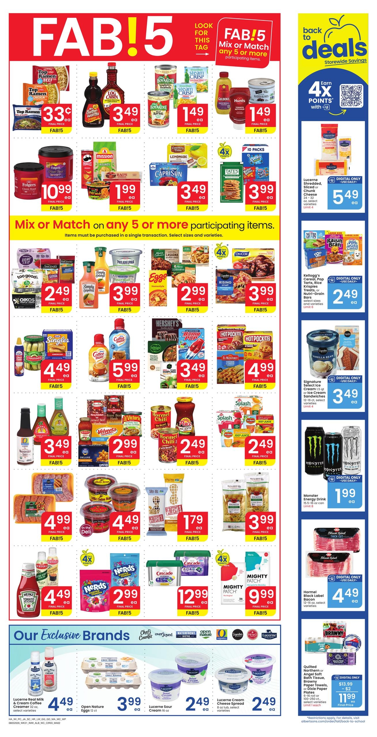 Albertsons Weekly Ad August 5 - 11, 2026