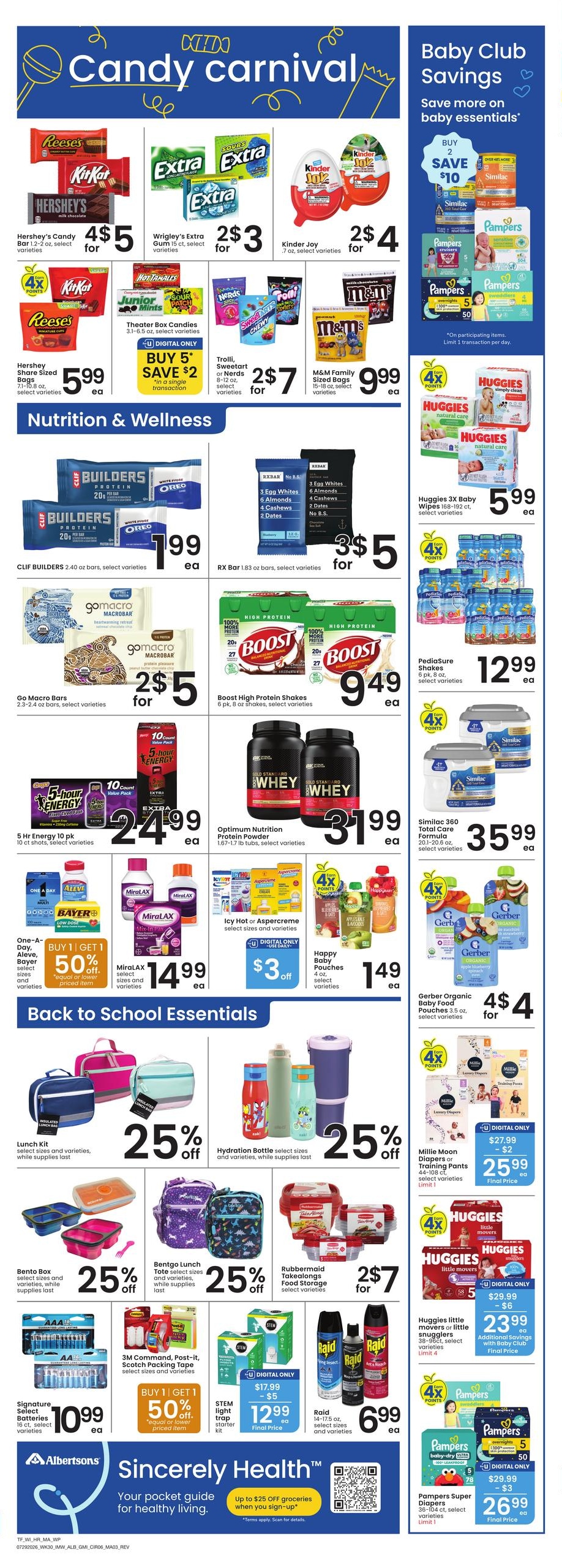 Albertsons Weekly Ad August 5 - 11, 2026