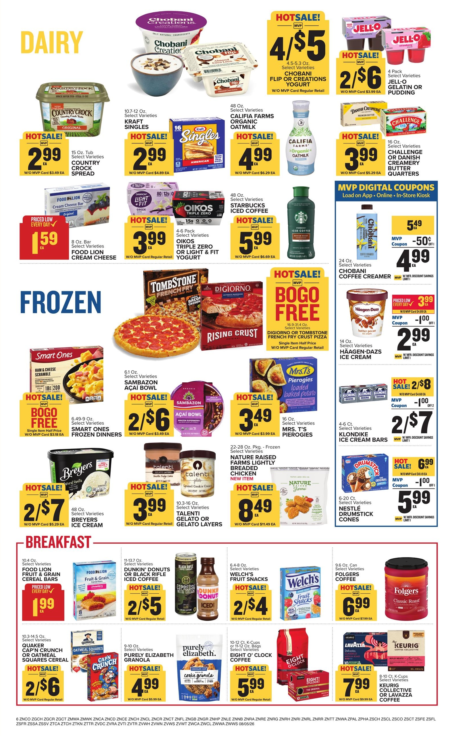 Food Lion (Martinsburg–Shepherdstown Area, MD–WV) Weekly Ad August 5 - 11, 2026