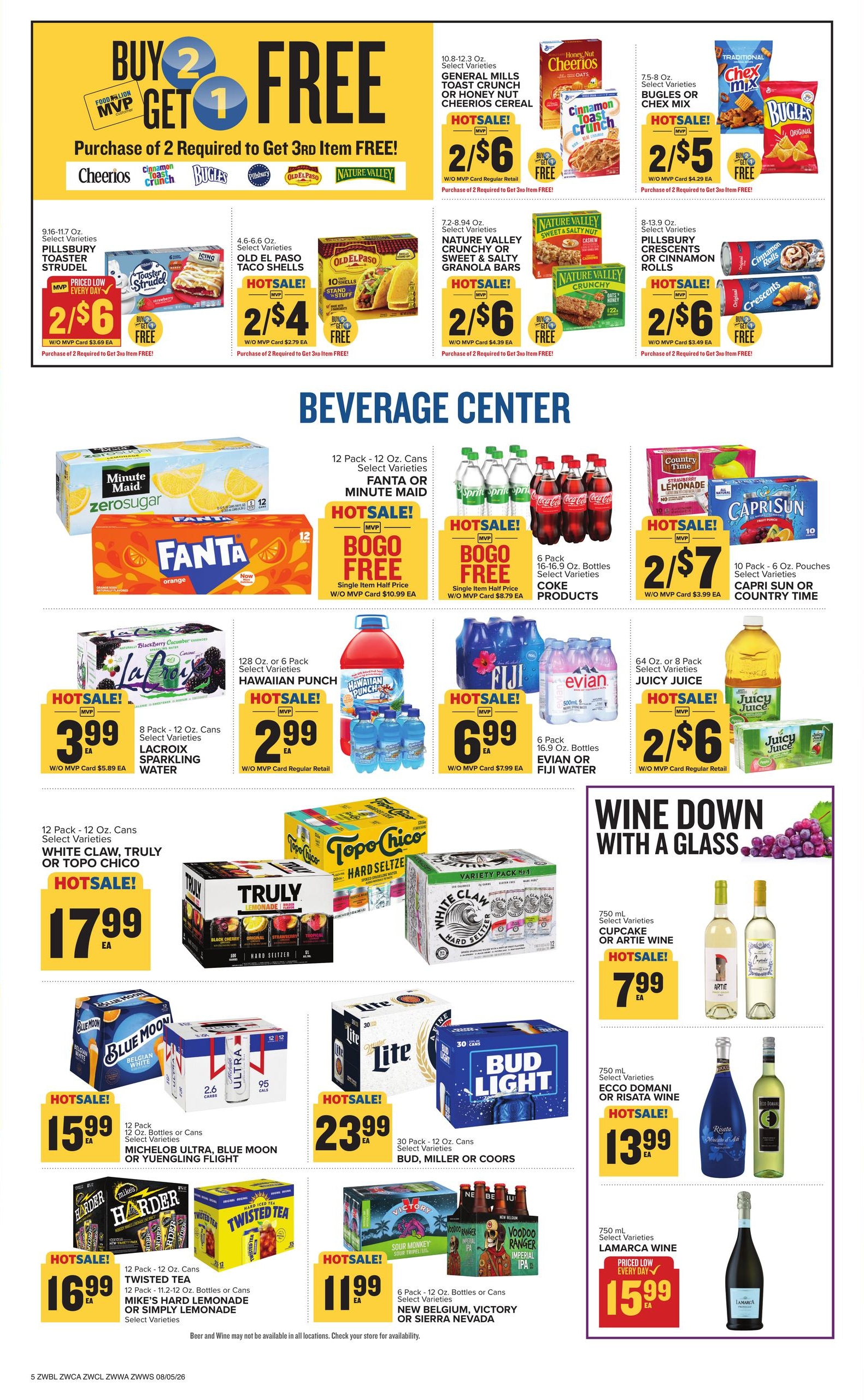 Food Lion (Martinsburg–Shepherdstown Area, MD–WV) Weekly Ad August 5 - 11, 2026