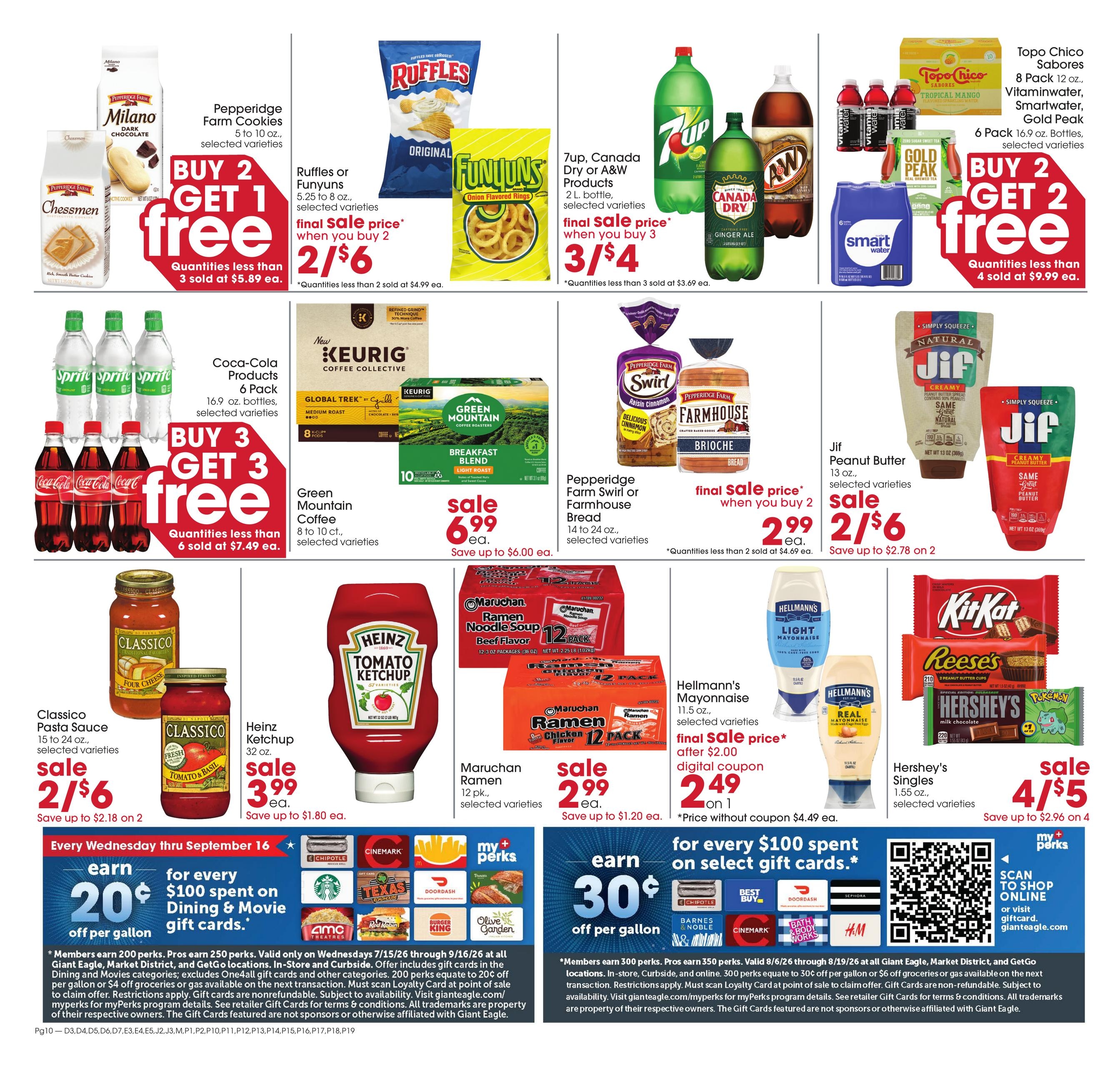 Giant Eagle (MD, VA, WV) Weekly Ad August 6 - 12, 2026