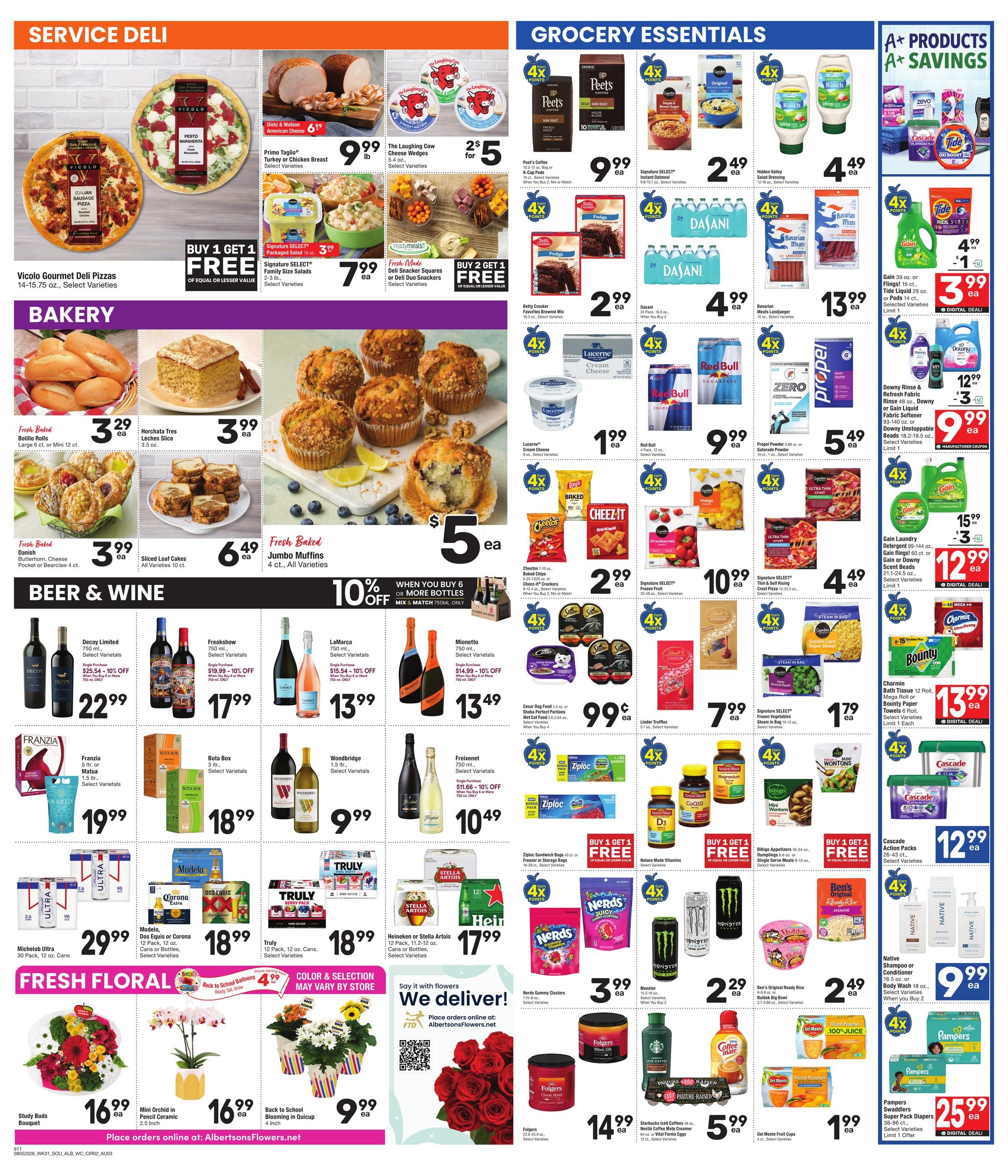 Albertsons (Hope–Texarkana Area, AR) Weekly Ad August 5 - 11, 2026