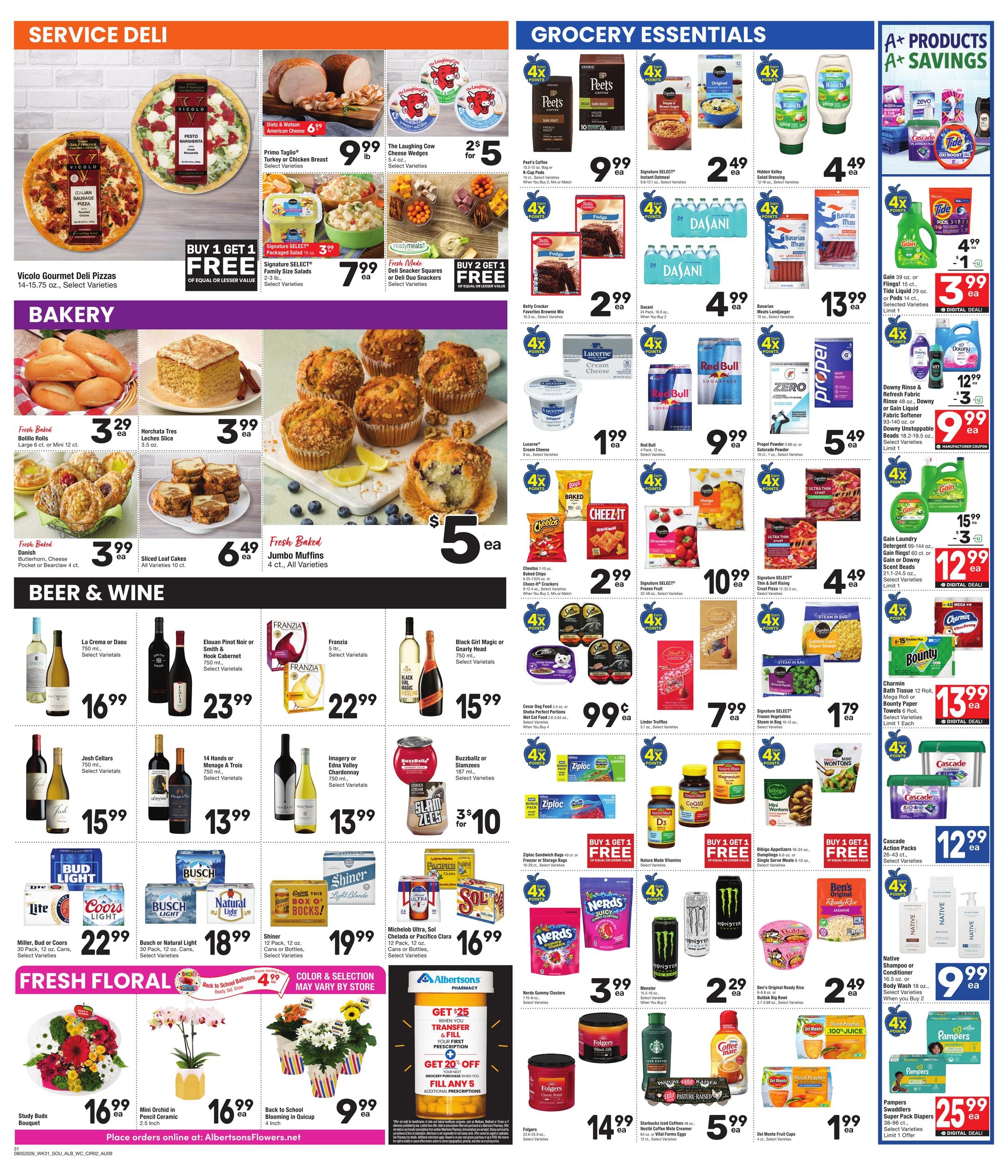 Albertsons Weekly Ad August 5 - 11, 2026