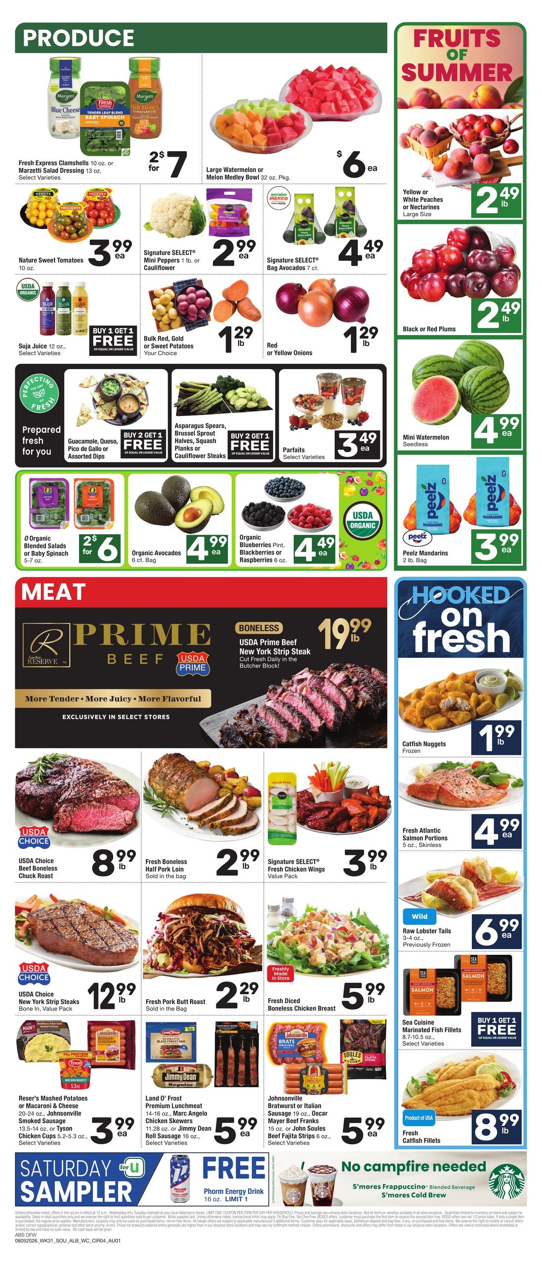 Albertsons Weekly Ad August 5 - 11, 2026