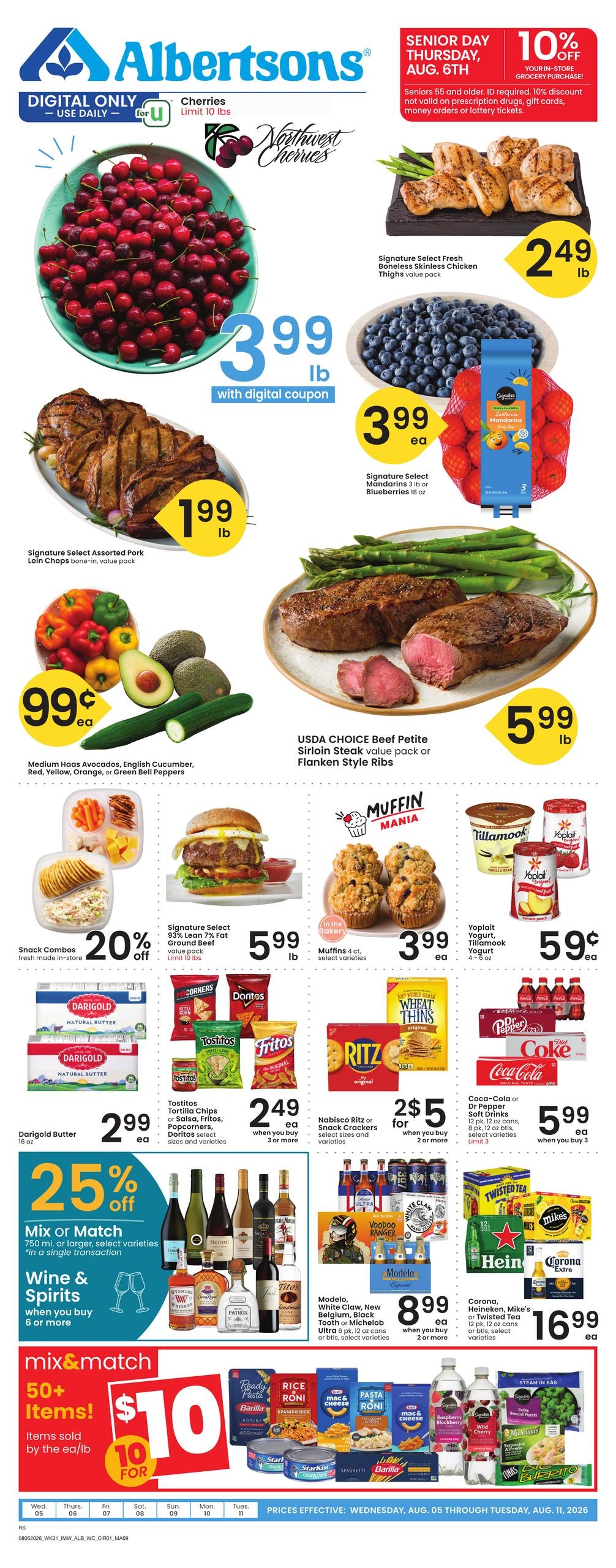 Albertsons (Rock Springs Area, WY) Weekly Ad August 5 - 11, 2026