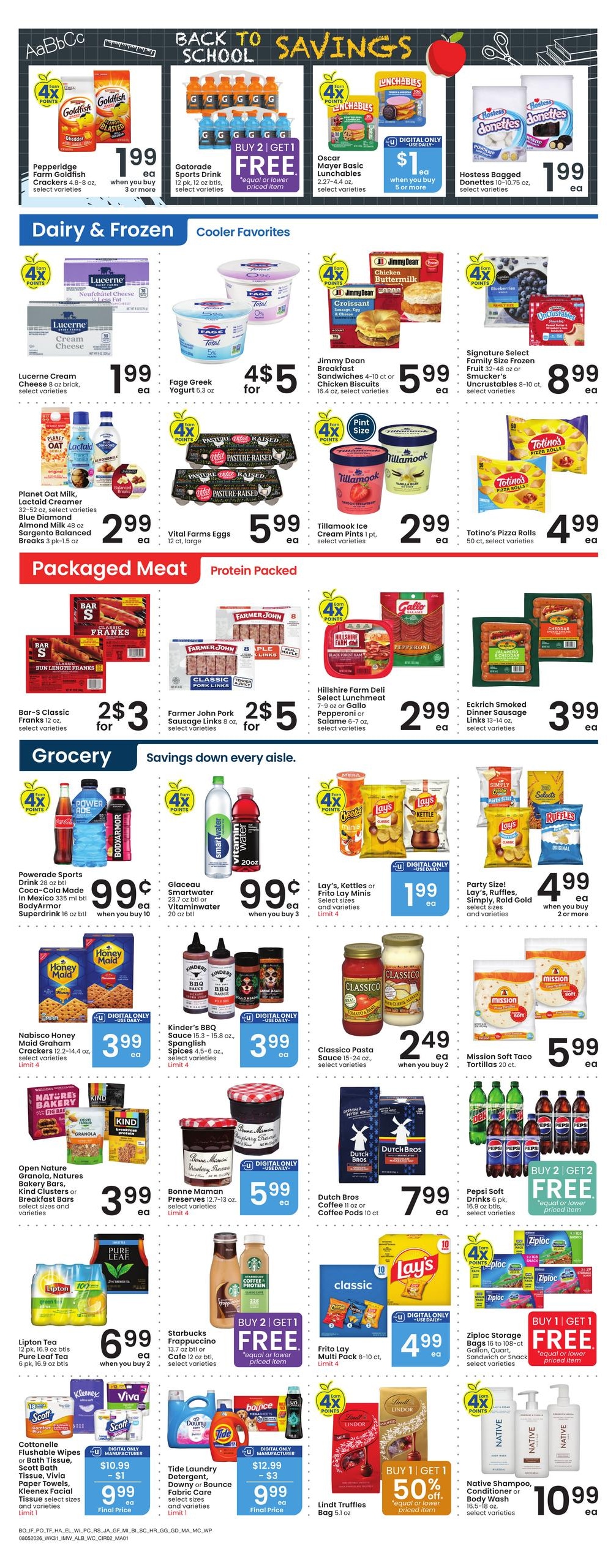 Albertsons (Rock Springs Area, WY) Weekly Ad August 5 - 11, 2026