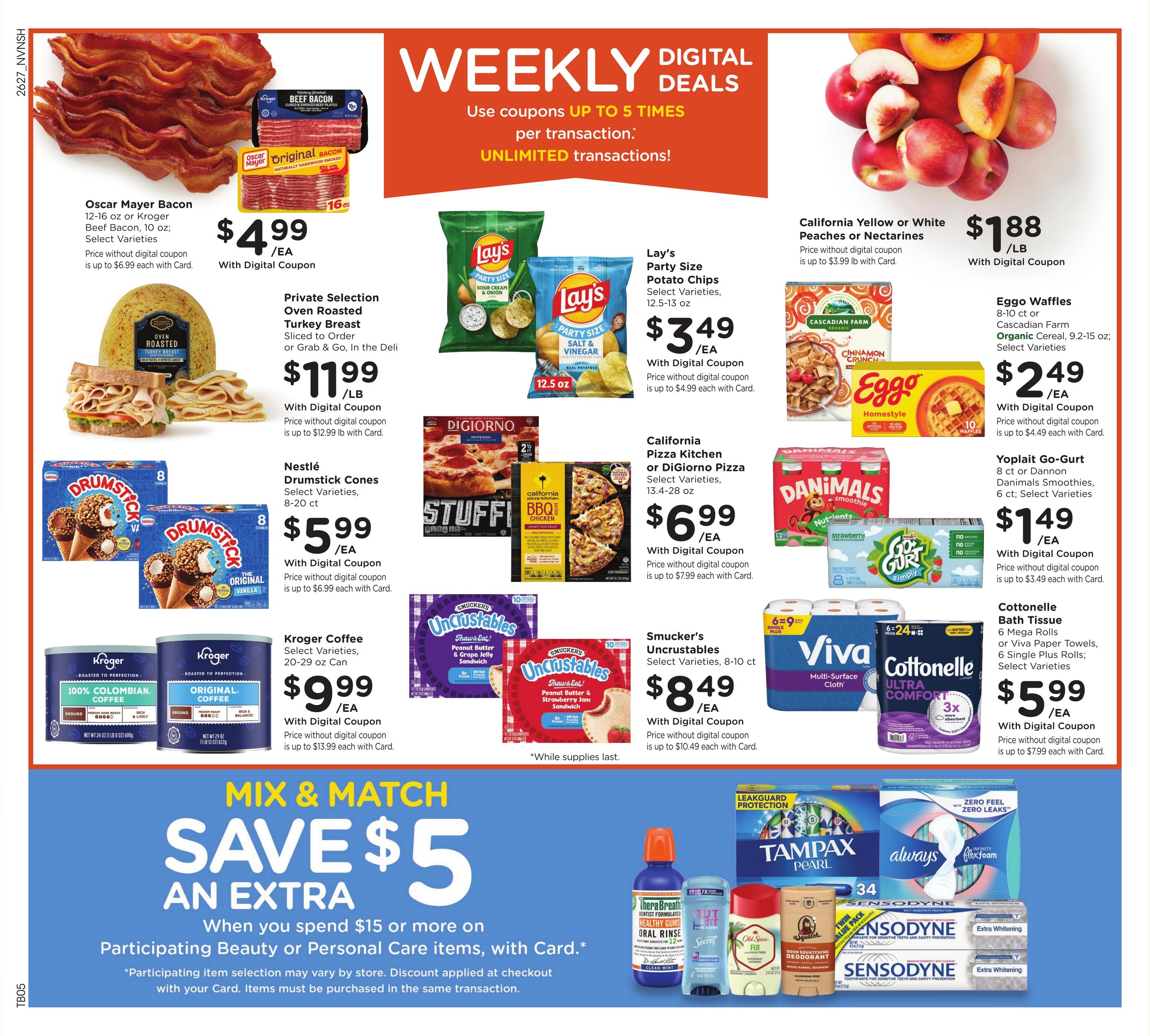 Kroger (Scottsville–Bowling Green Area, KY) Weekly Ad August 5 - 11, 2026