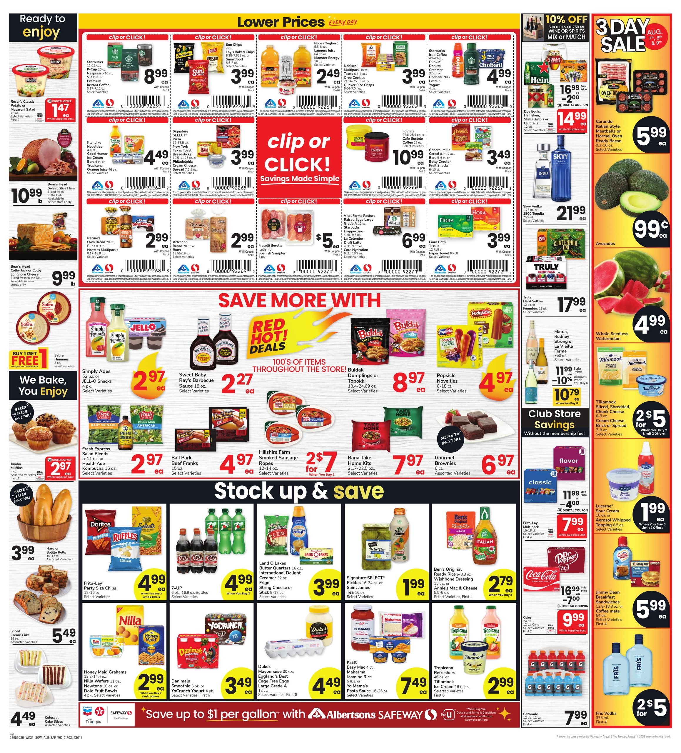 Albertsons (Gallup–Crownpoint Area, NM) Weekly Ad August 5 - 11, 2026