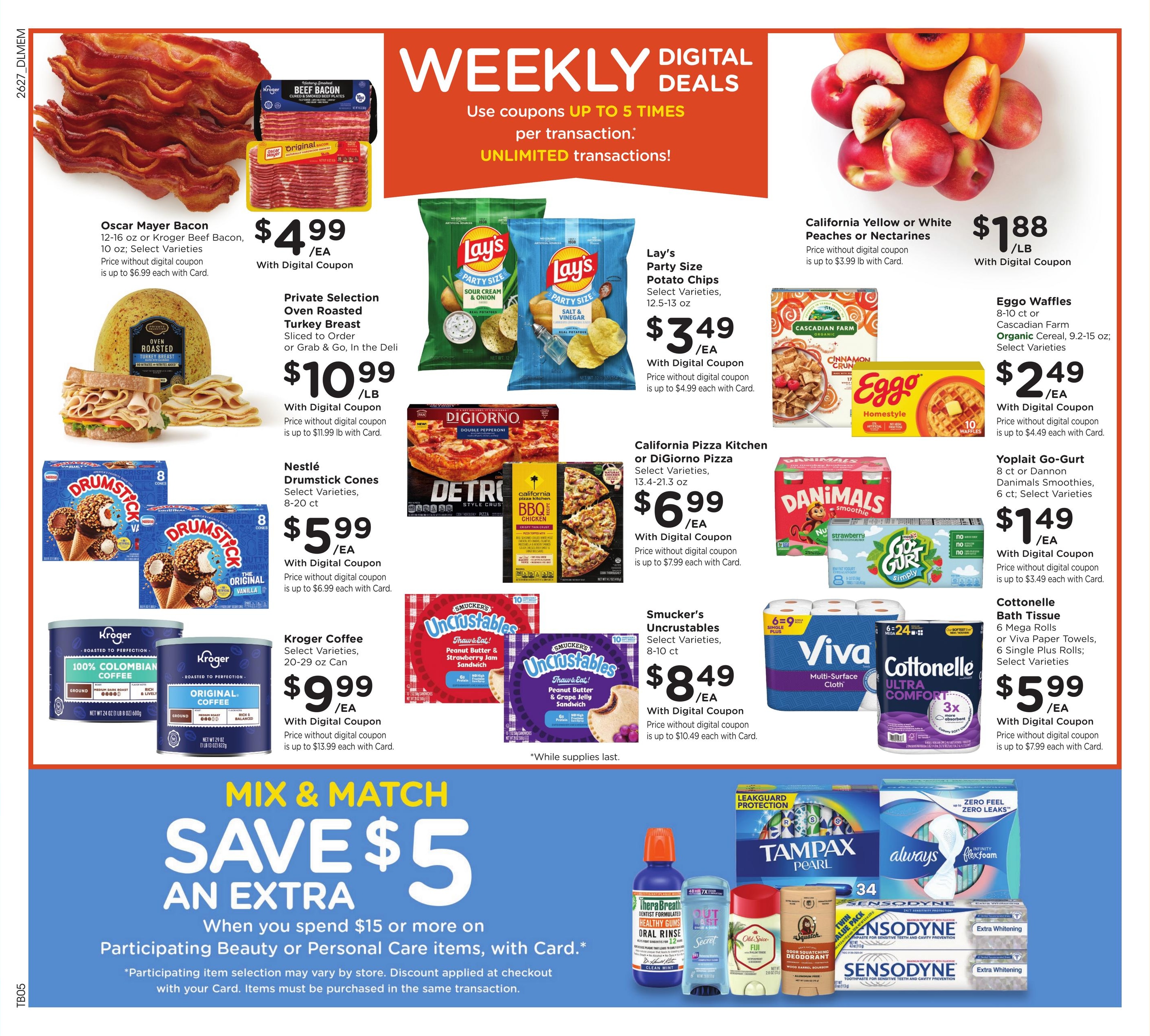 Kroger (Columbus–Mayhew Area, AL–MS) Weekly Ad August 5 - 11, 2026