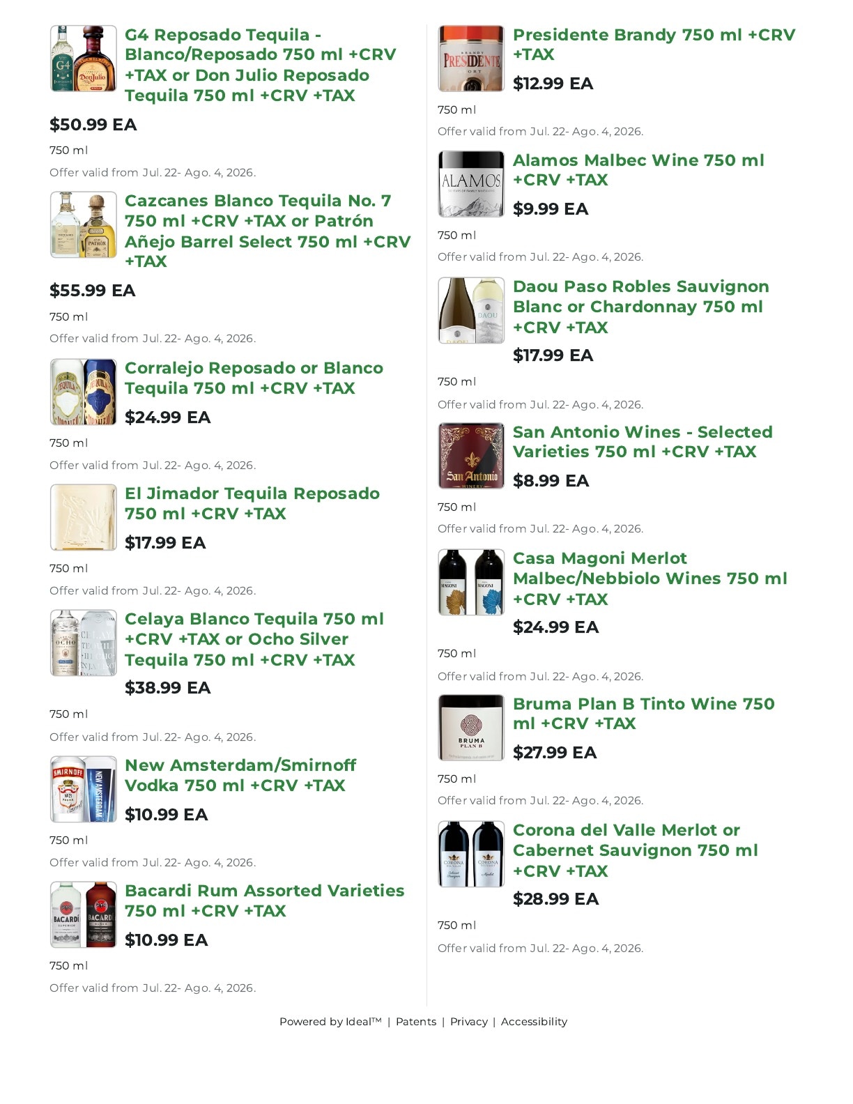 Northgate Market Weekly Ad July 22 - August 19, 2026